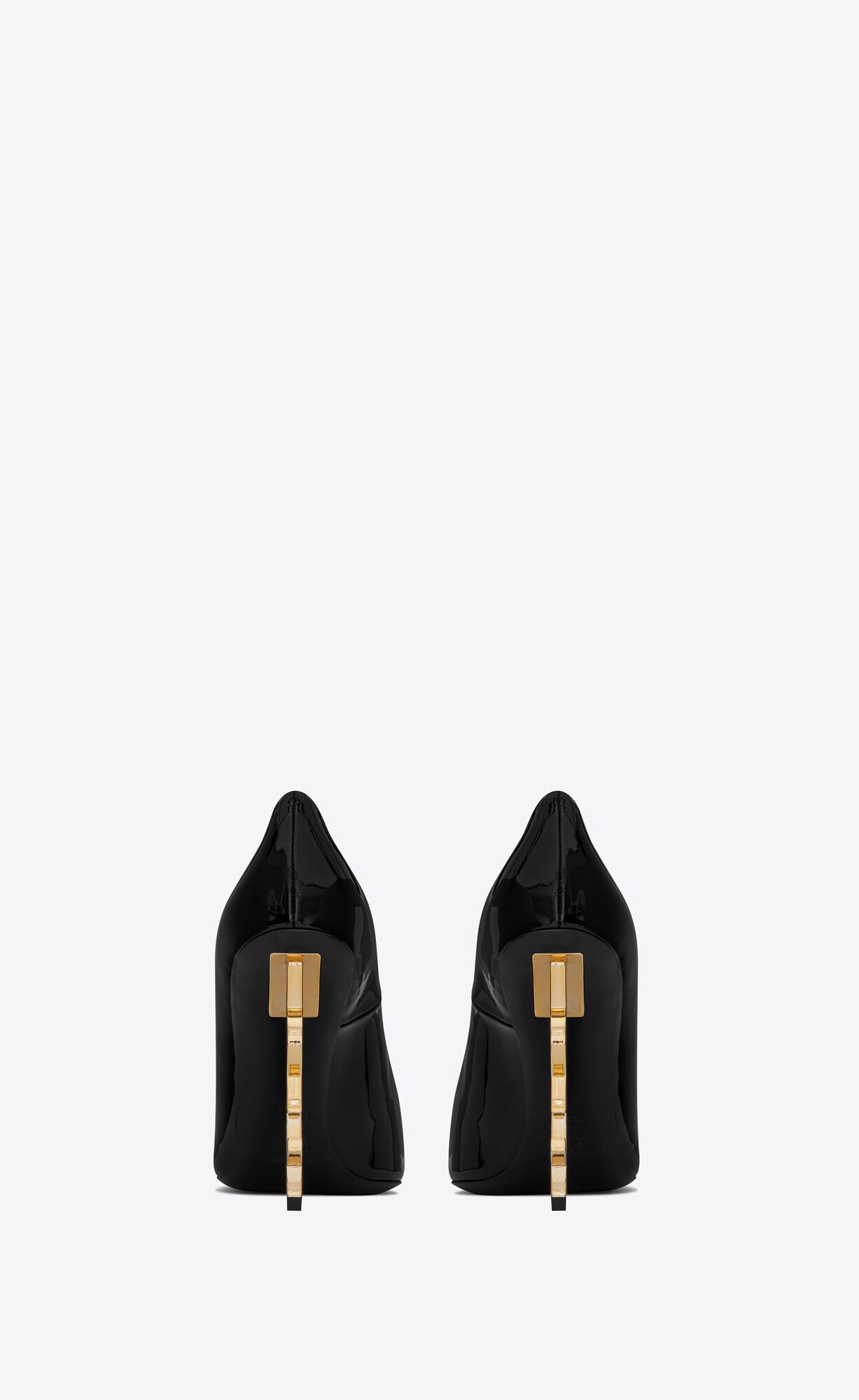 YSL Opyum Pumps In Patent Leather Black | RWVCT0627