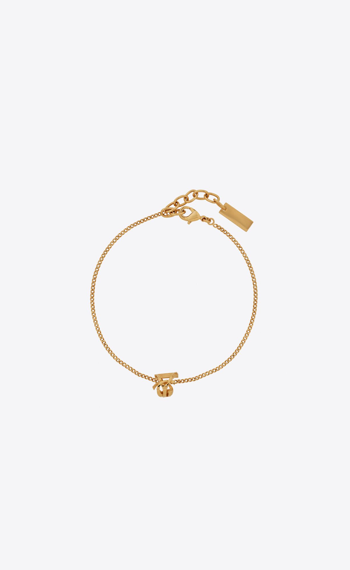 YSL Opyum Twist Bracelet In Metal Gold | YPKBO3284