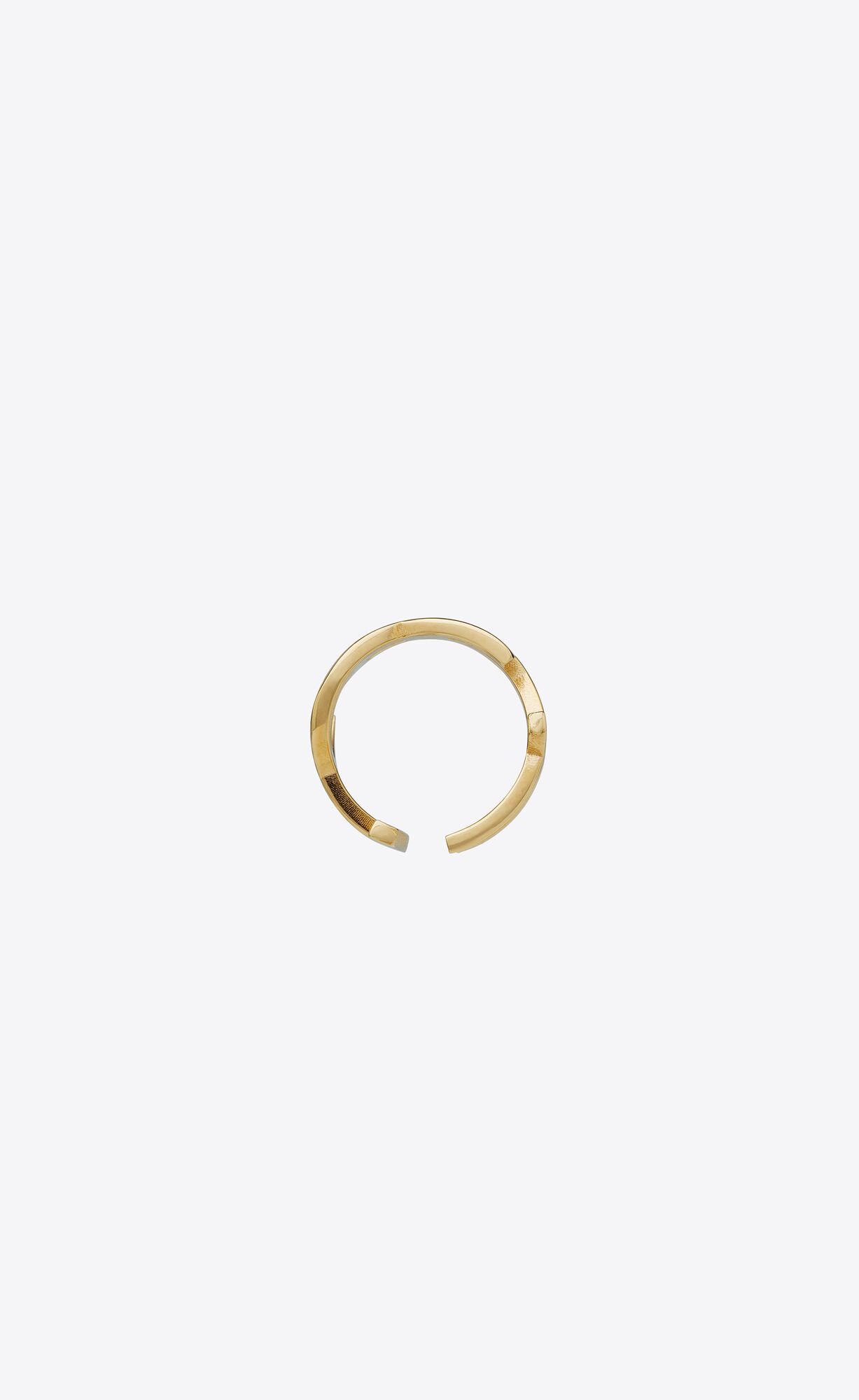 YSL Opyum Twist Ring In Metal Gold | FLWPE3074