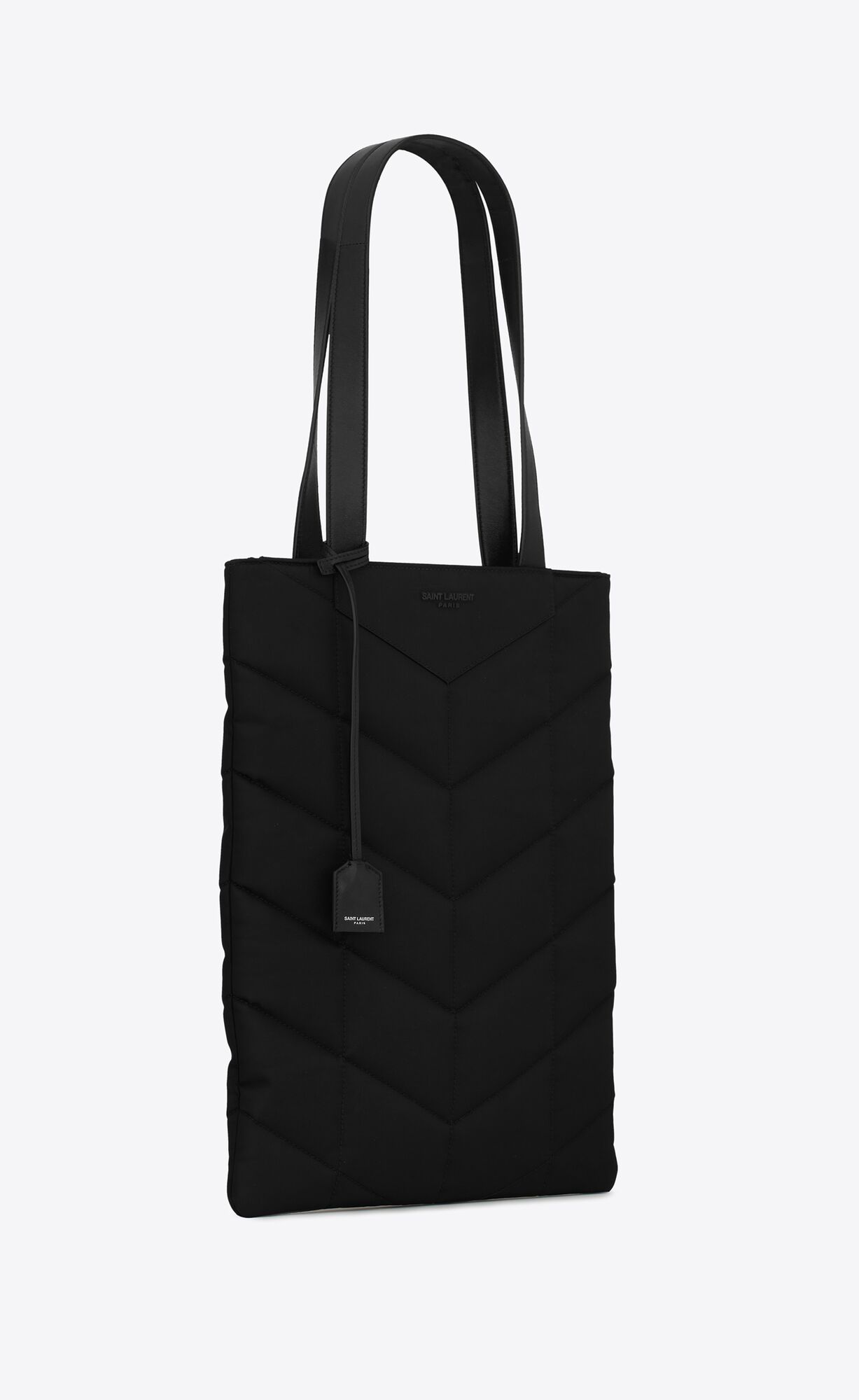 YSL Puffer Tote Bag In Econyl® And Pegaso Xl Noir | AZWYK4170