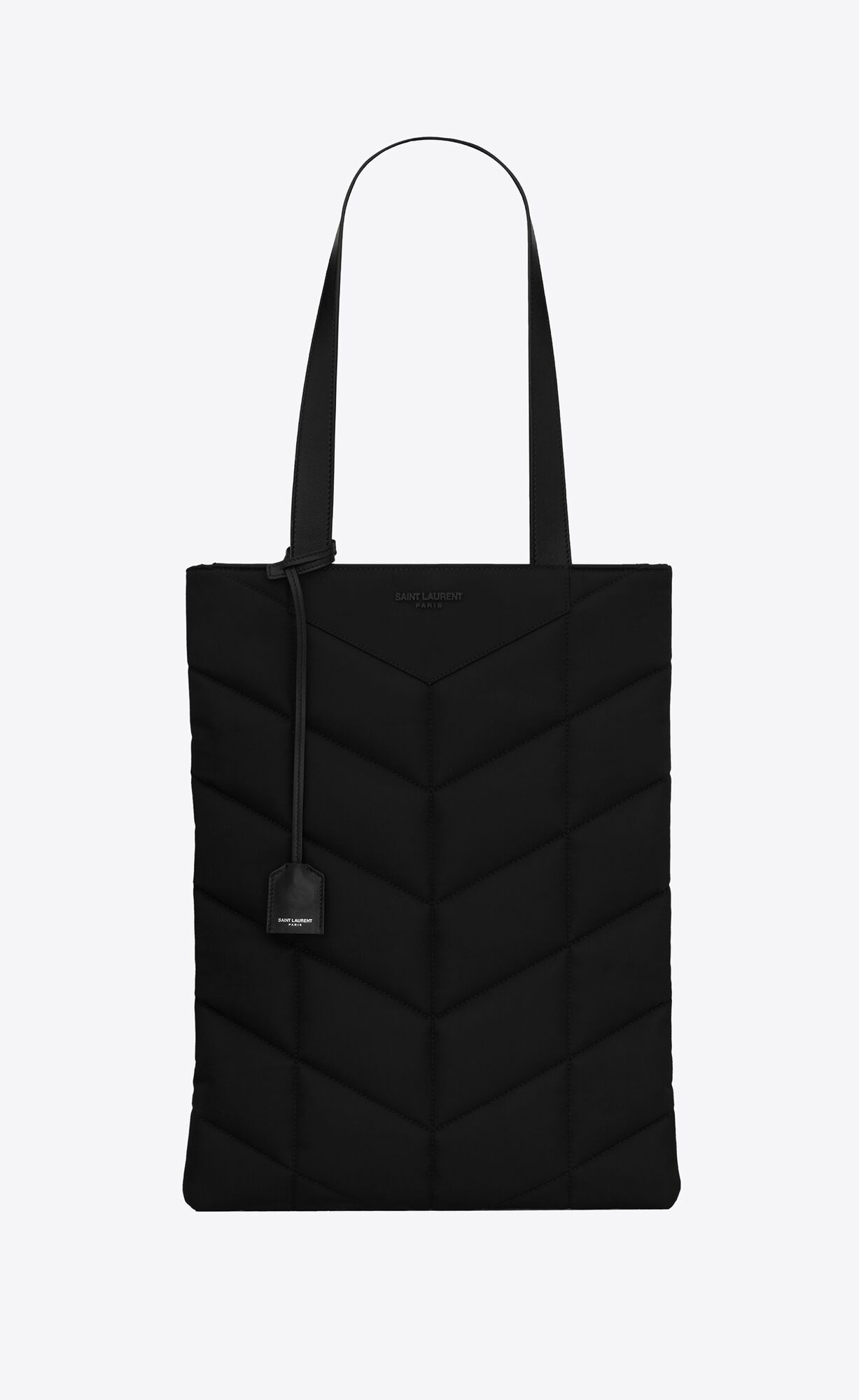 YSL Puffer Tote Bag In Econyl® And Pegaso Xl Noir | AZWYK4170