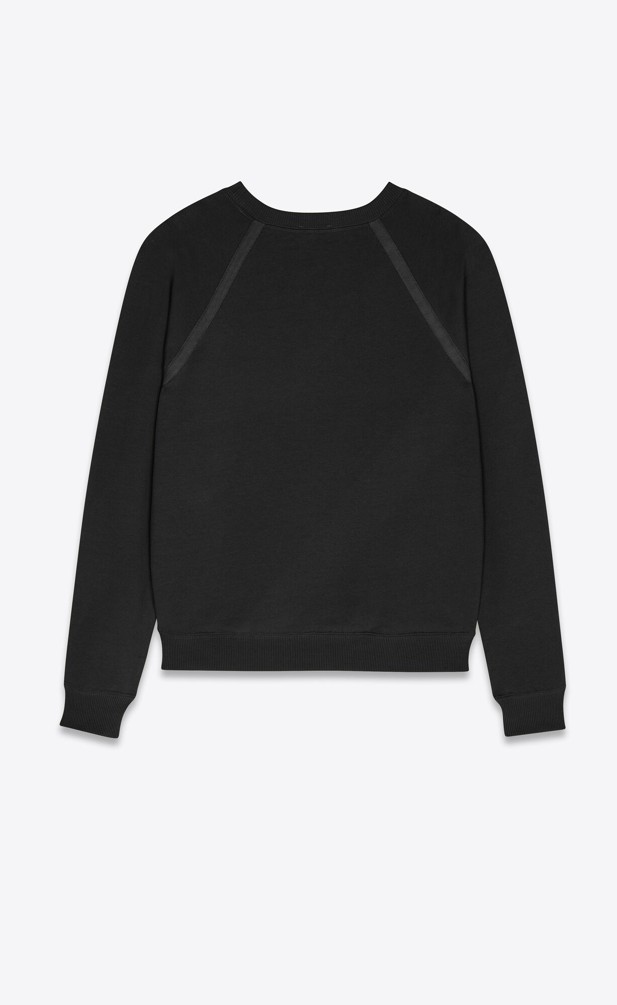 YSL Raglan Sweatshirt Noir | LEYPA3201