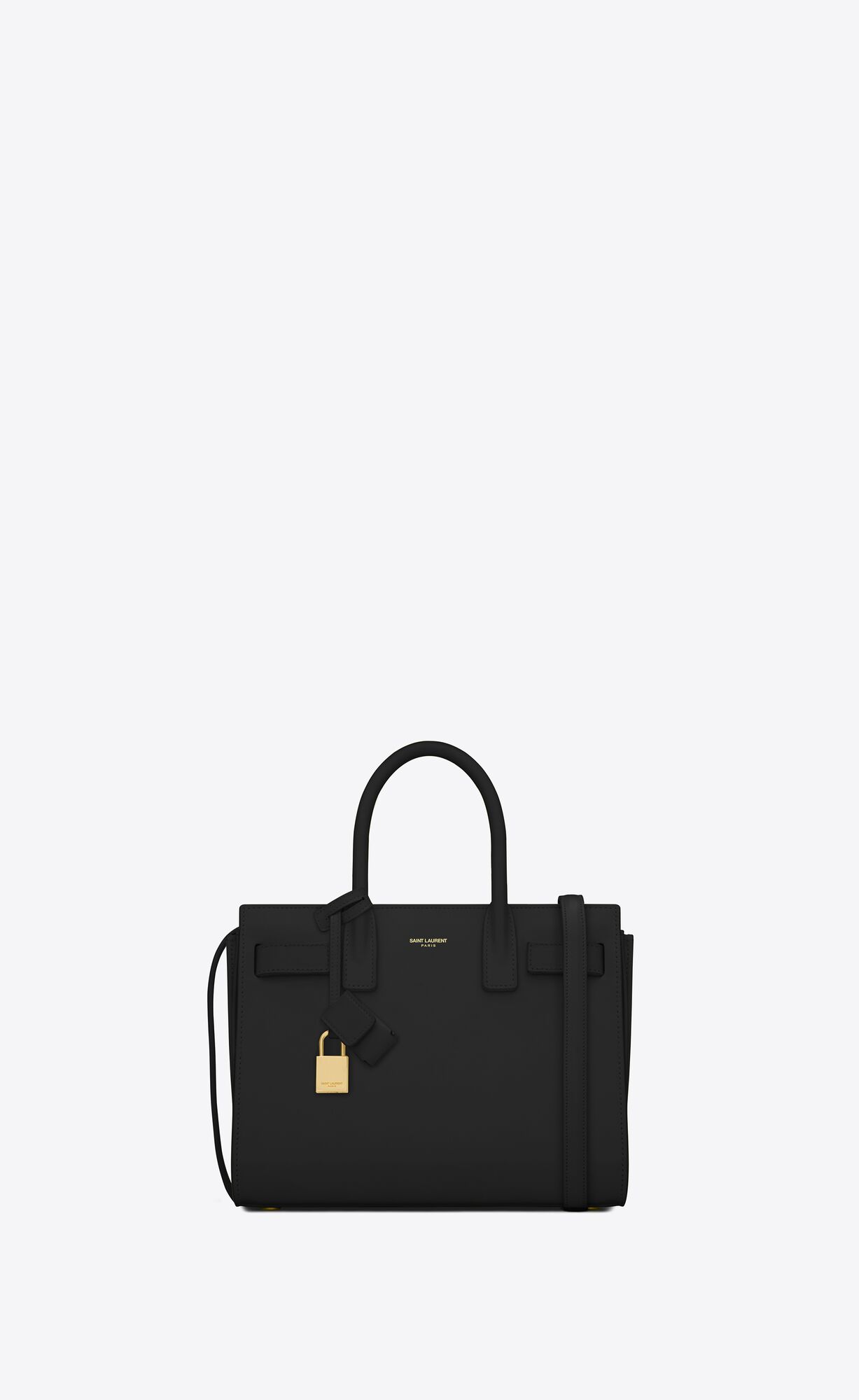 YSL Sac De Jour Baby In Smooth Leather Black | PIBGW4016