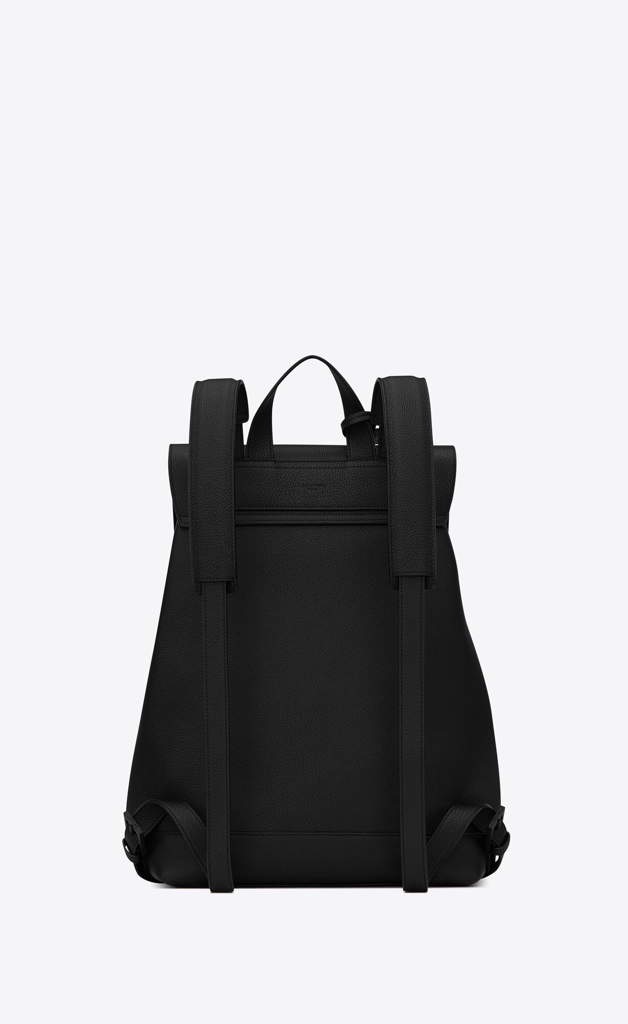 YSL Sac De Jour Backpack In Grained Leather Black | QZSVR5498