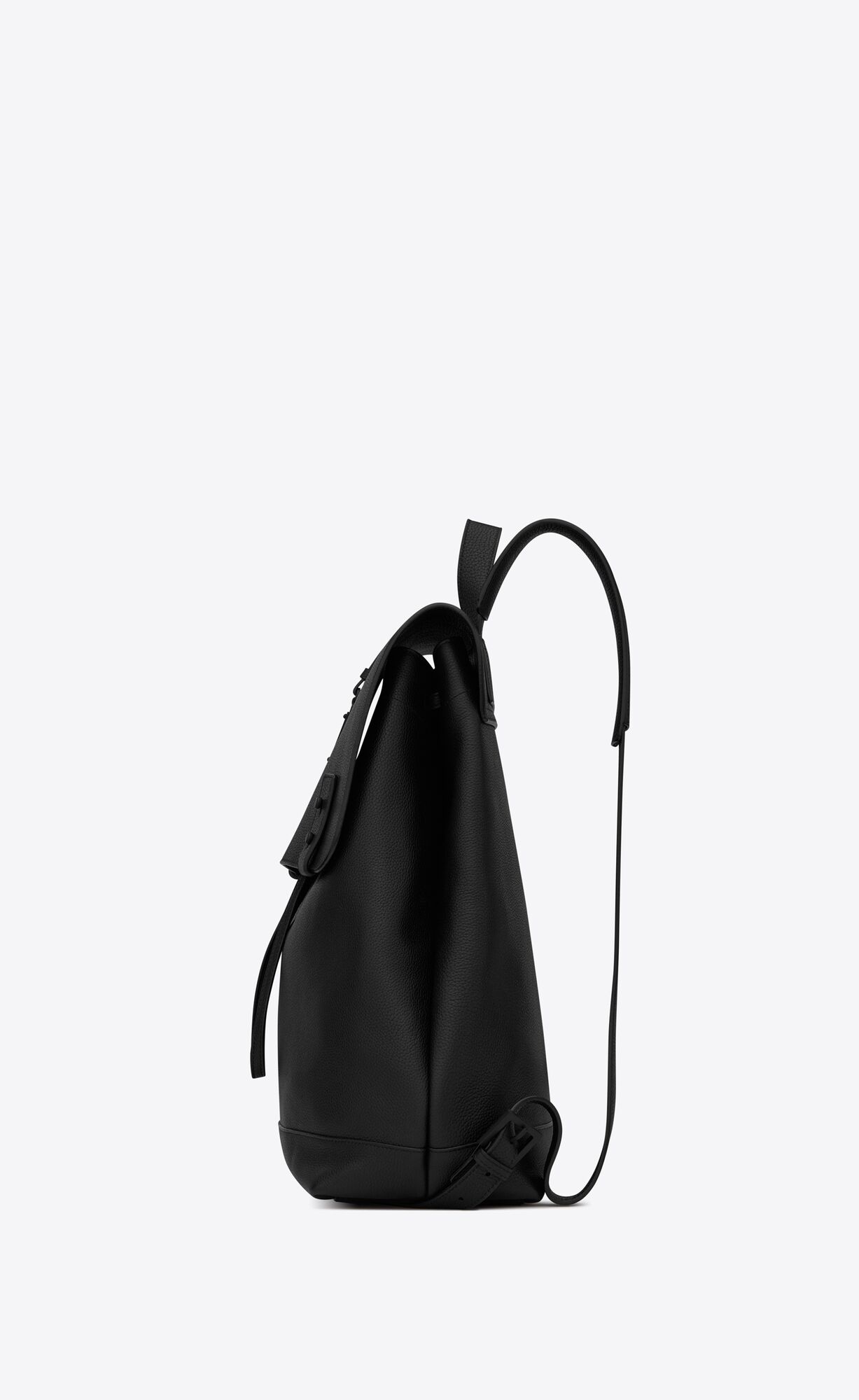 YSL Sac De Jour Backpack In Grained Leather Black | QZSVR5498