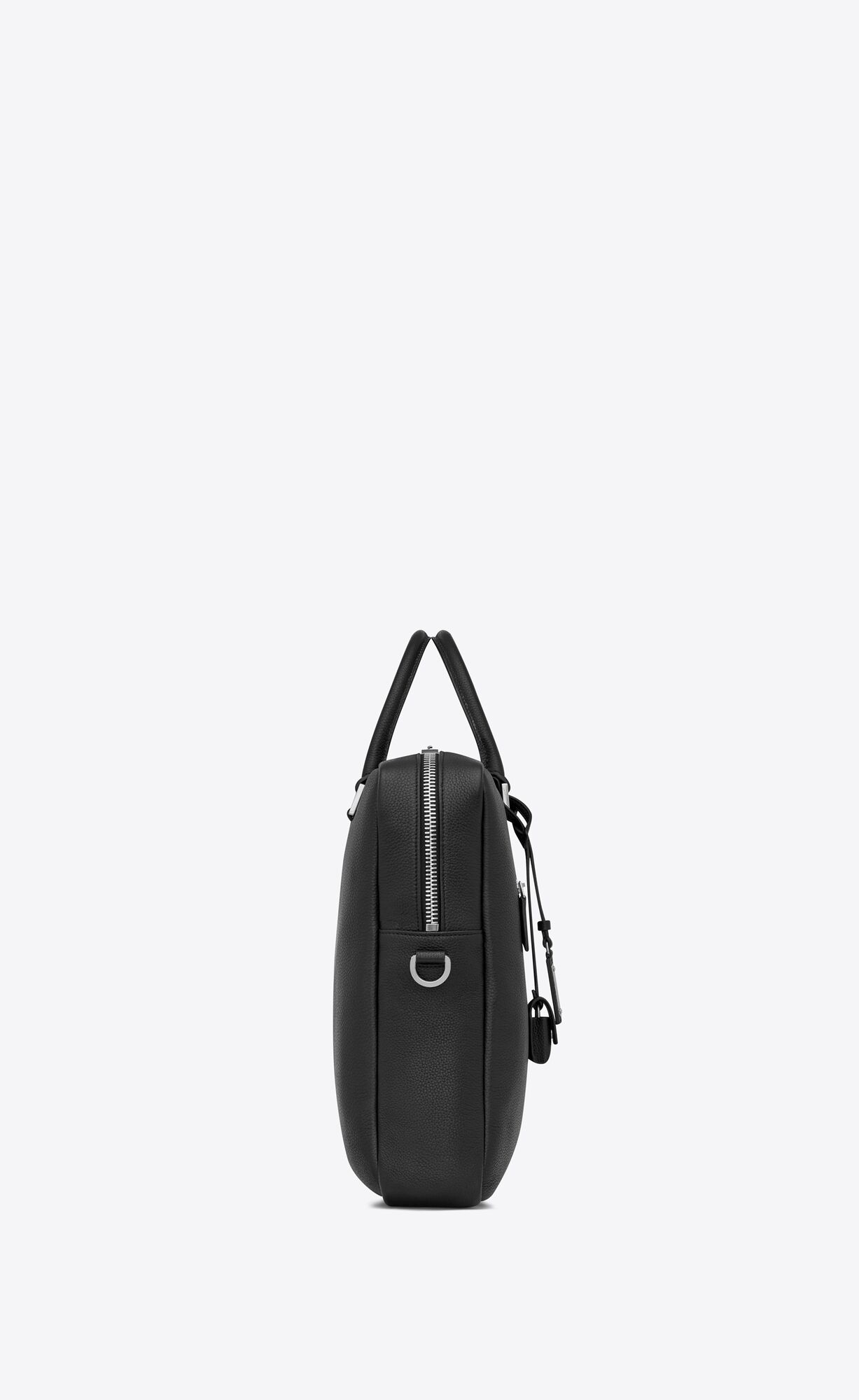 YSL Sac De Jour Large Briefcase In Grained Leather Black | ECWPI1382