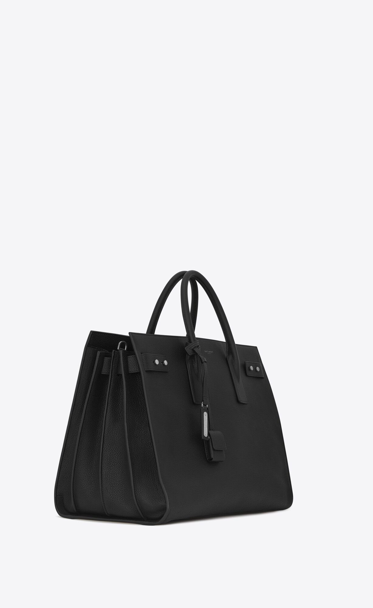 YSL Sac De Jour Large In Grained Leather Black | BHAWL5329