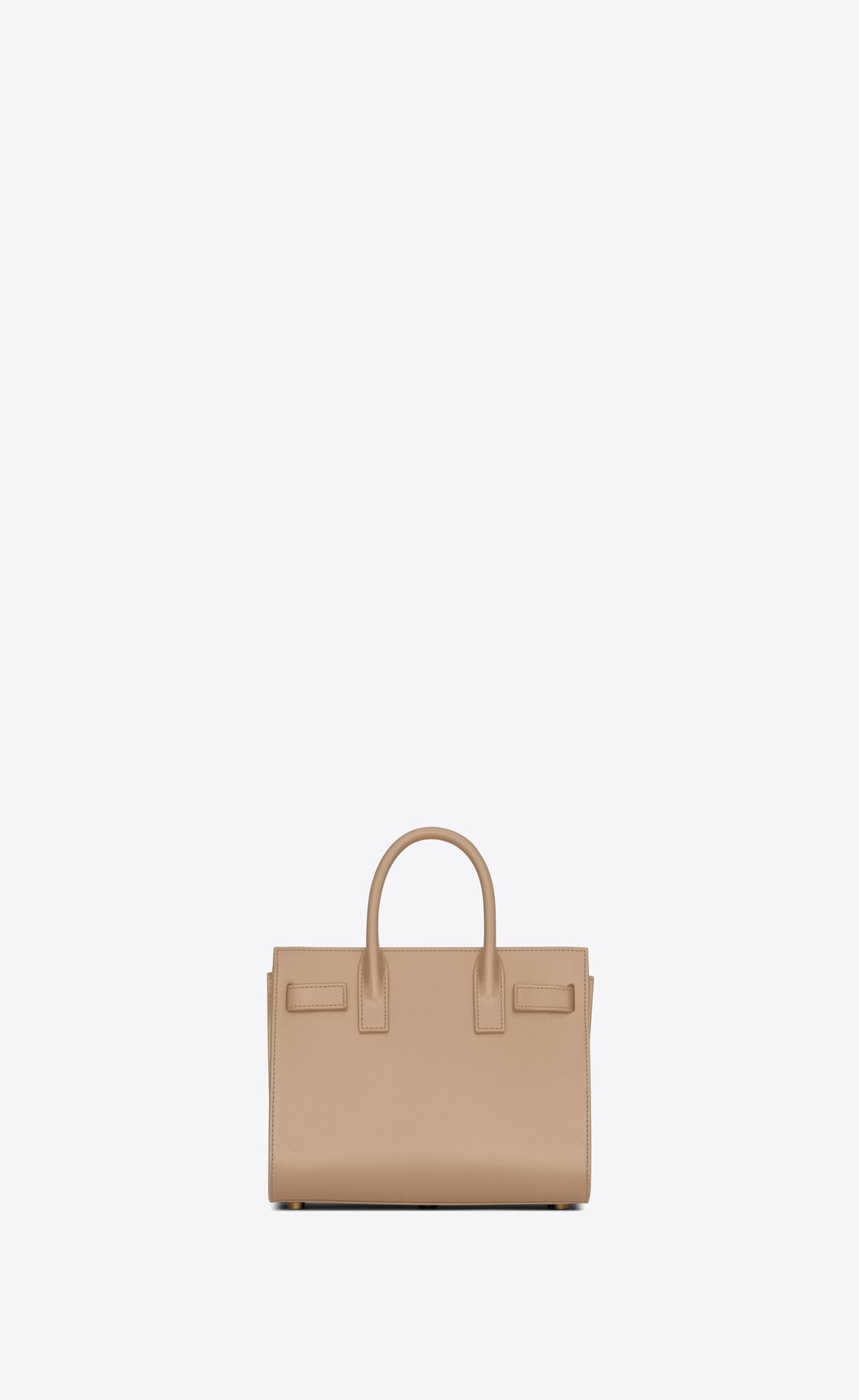 YSL Sac De Jour Nano In Smooth Leather Dark Beige | PMXZQ5386