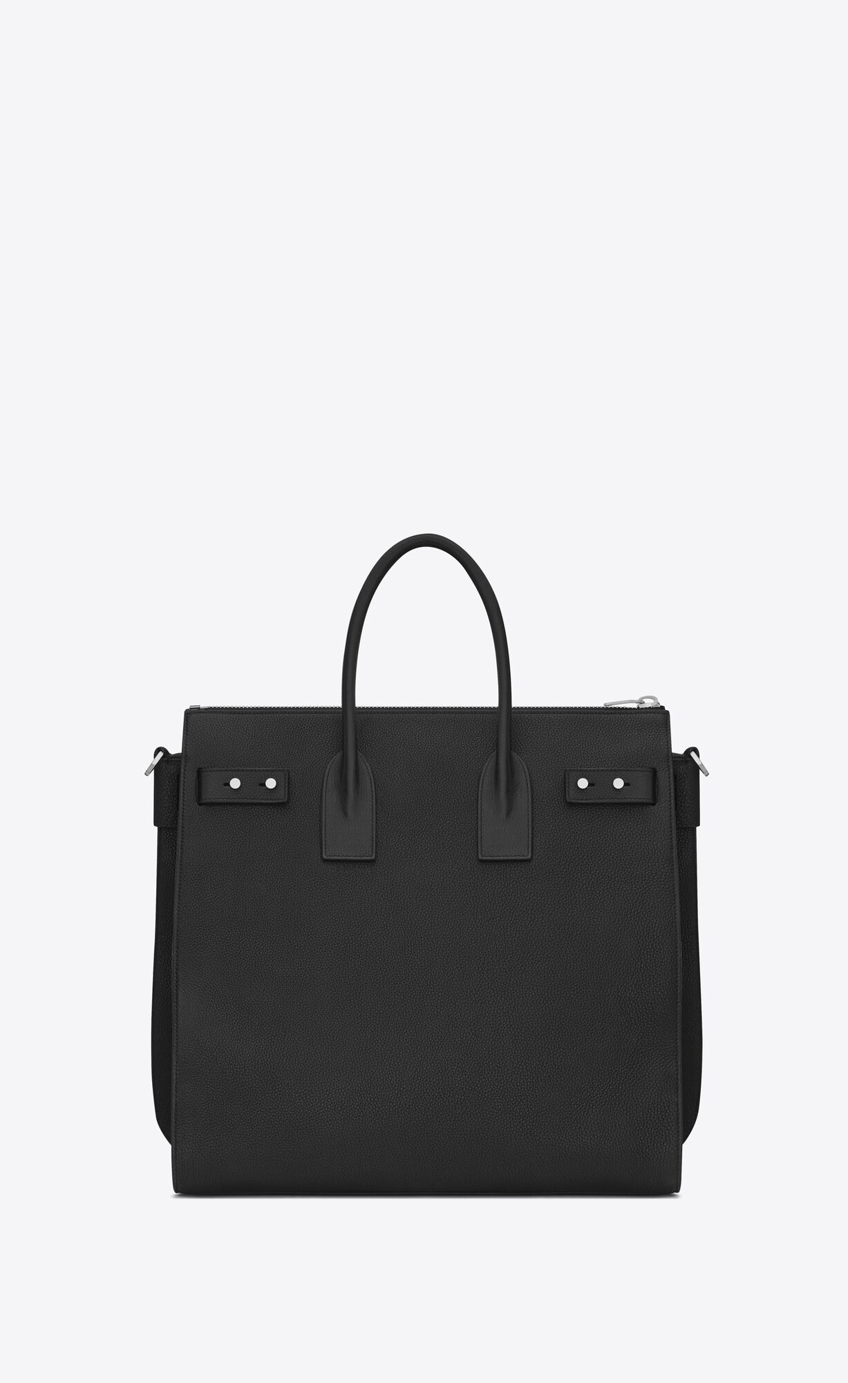 YSL Sac De Jour North/South In Grained Leather Black | YBQVU1830