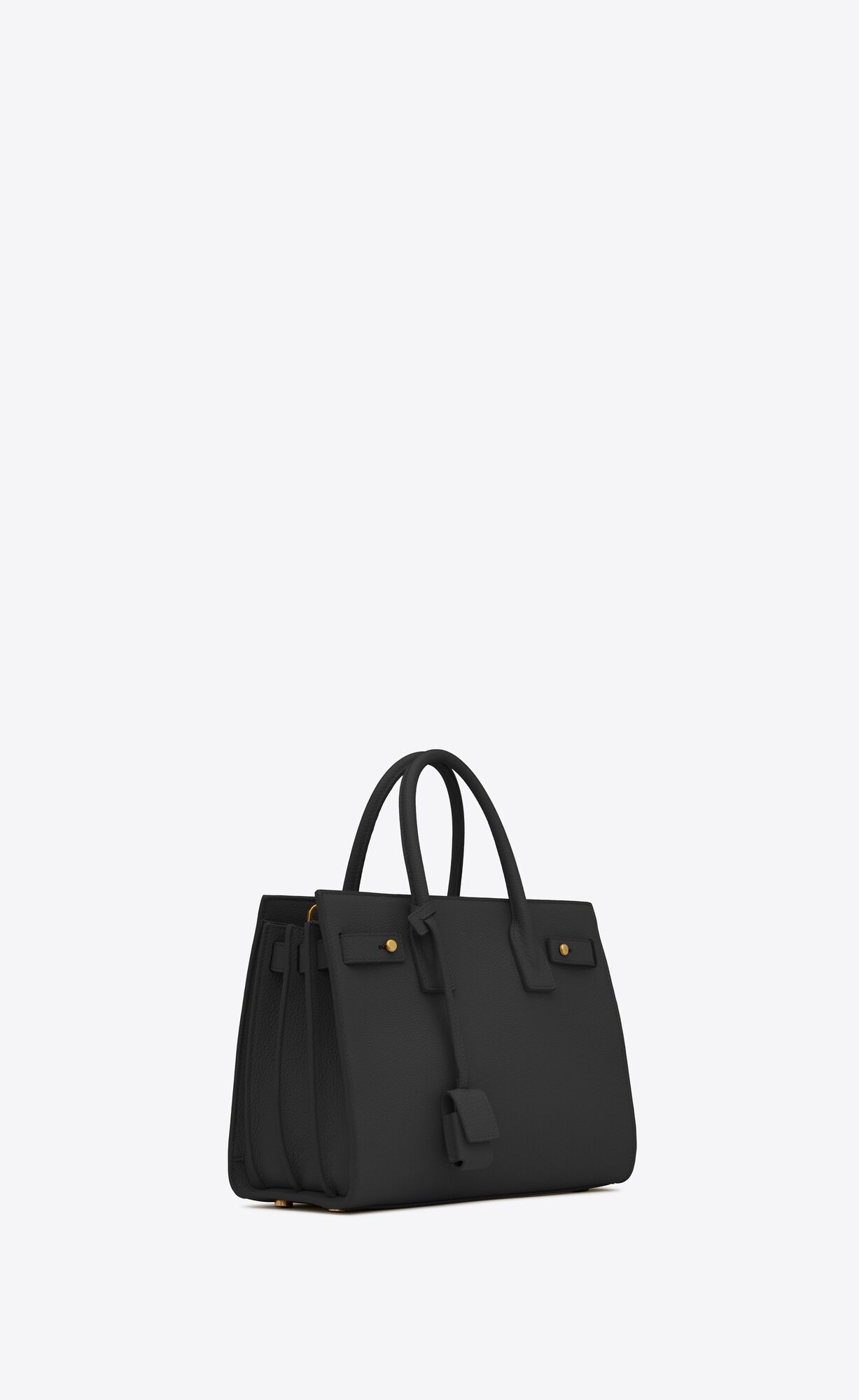 YSL Sac De Jour Supple Baby In Grained Leather Black | NOUIQ4916