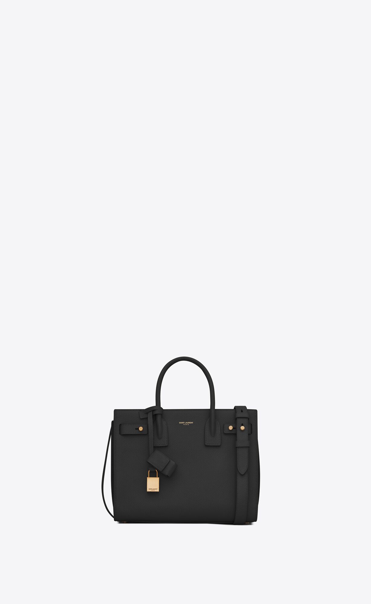 YSL Sac De Jour Supple Nano In Grained Leather Black | HABFR4283