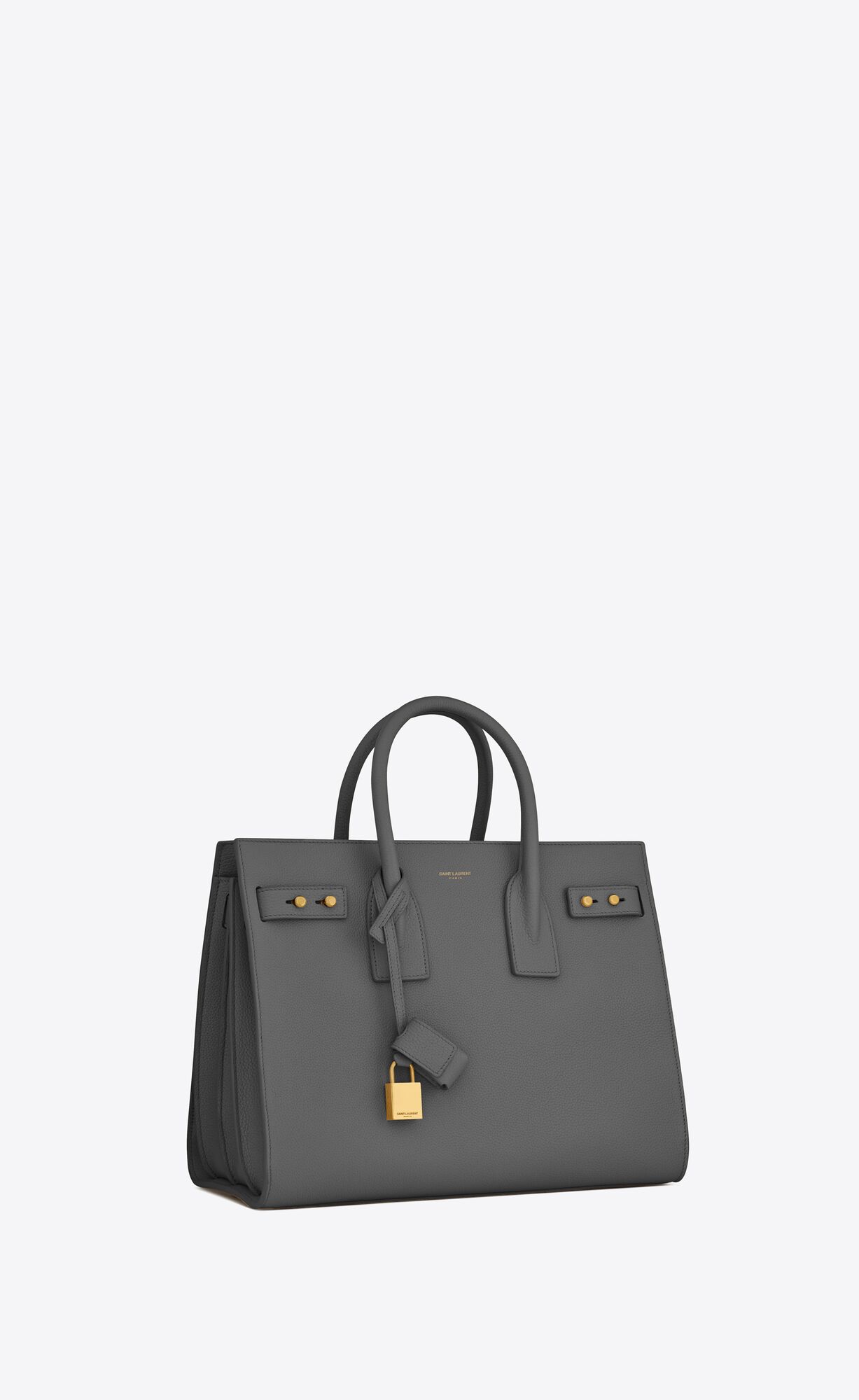 YSL Sac De Jour Supple Small In Grained Leather Storm | HQNWO4257