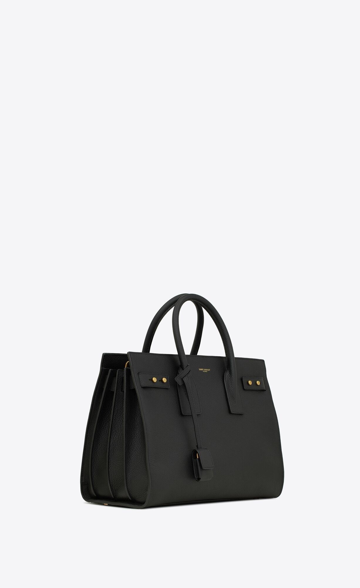 YSL Sac De Jour Supple Small In Grained Leather Black | NUYKD5371