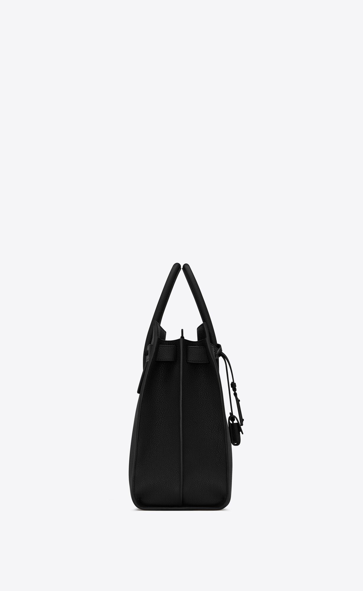 YSL Sac De Jour Thin Large In Grained Leather Black | SNXQI2706