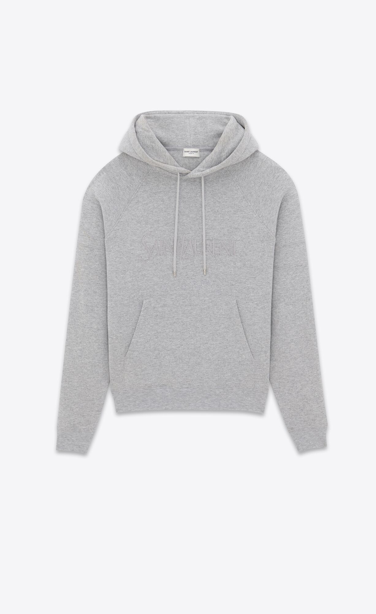 YSL Saint Laurent Hoodie Gris Chine | MIADH7418