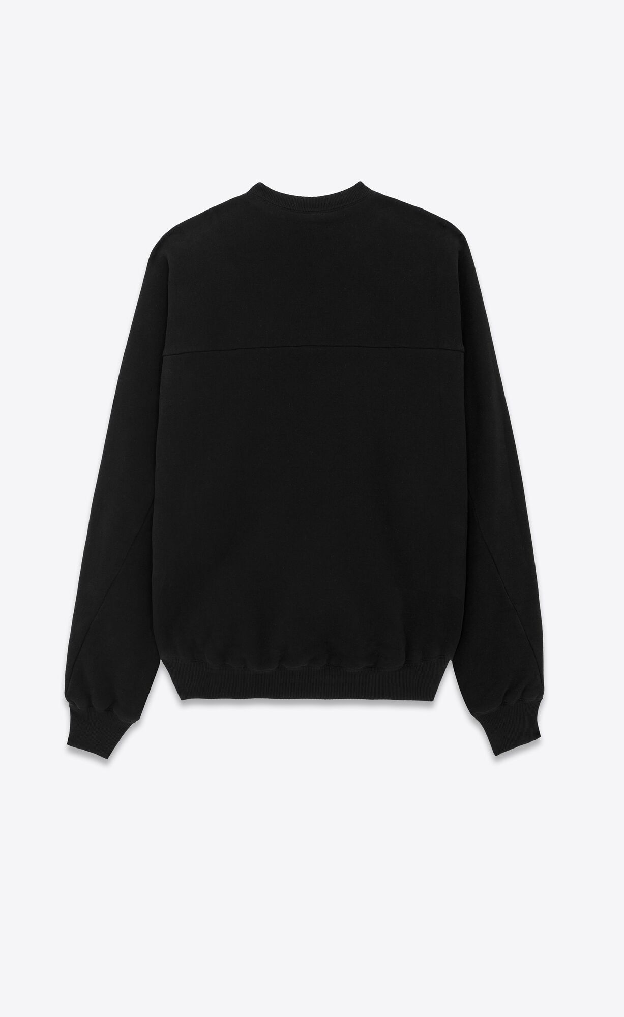 YSL Saint Laurent Raglan Sweatshirt Noir | DAQLG9275