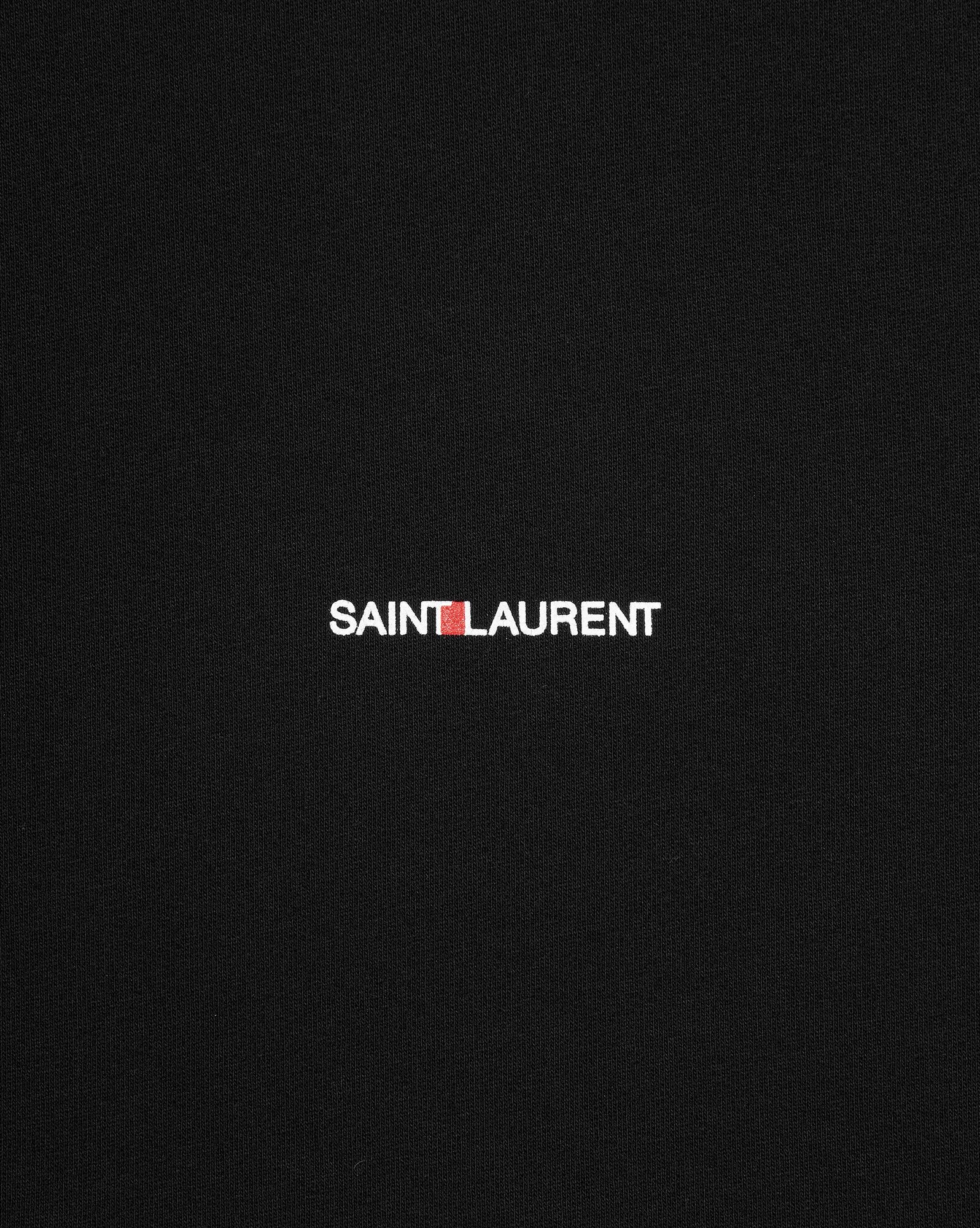 YSL Saint Laurent Rive Gauche Hoodie Black | XIVCT0896