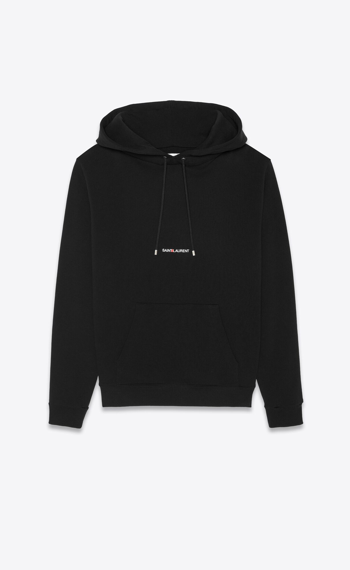 YSL Saint Laurent Rive Gauche Hoodie Black | XIVCT0896