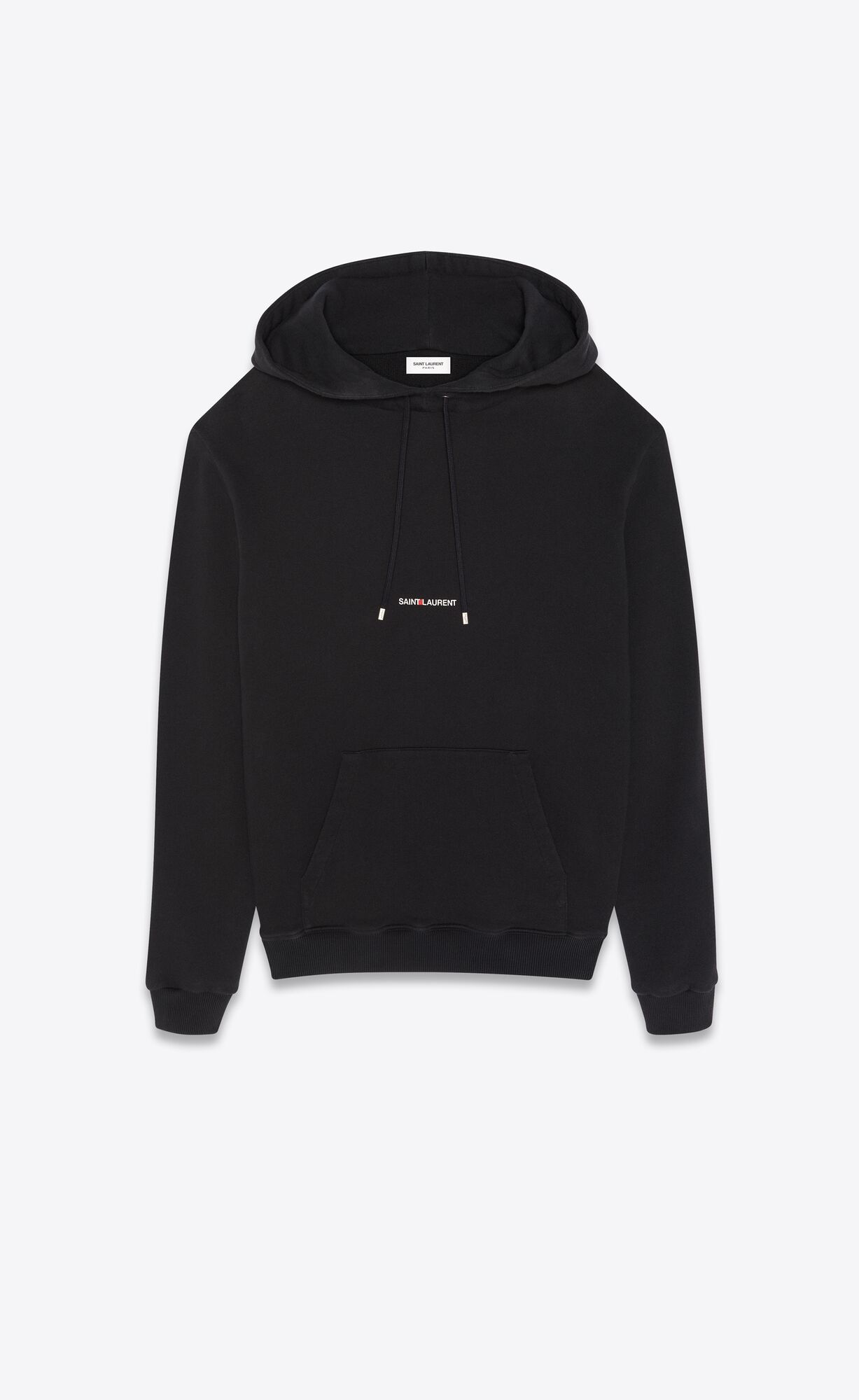 YSL Saint Laurent Rive Gauche Hoodie Black | ZAFSB2987