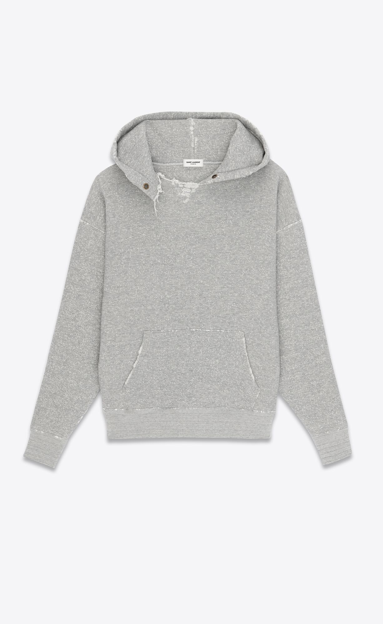 YSL Saint Laurent Université Hoodie Gris Chine Et Gris | UONLE9243