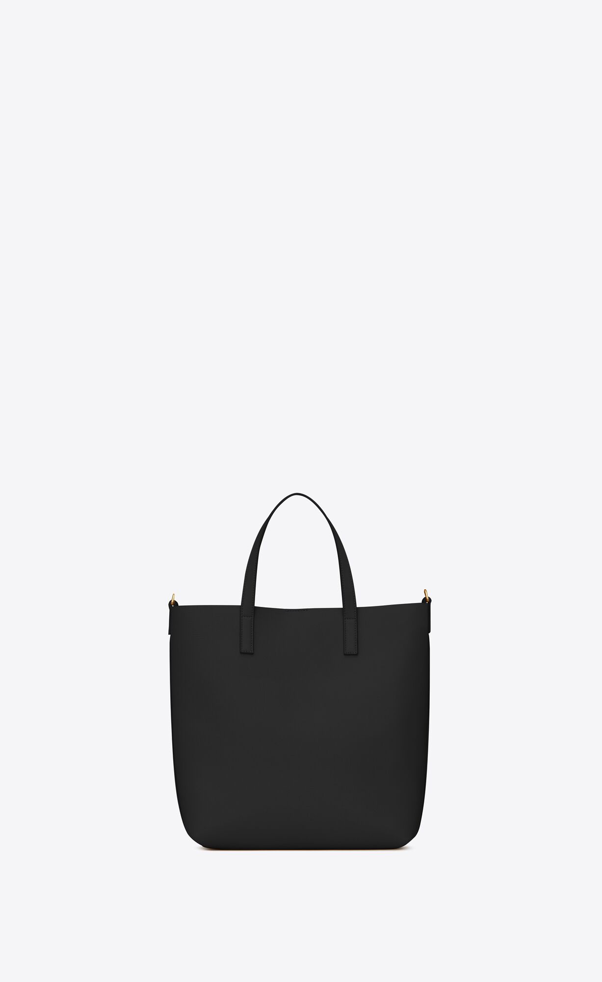 YSL Shopping Saint Laurent Toy In Supple Leather Black | NLSCE4391