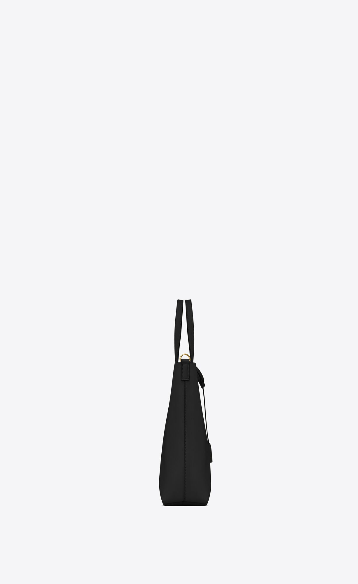 YSL Shopping Saint Laurent Toy In Supple Leather Black | NLSCE4391