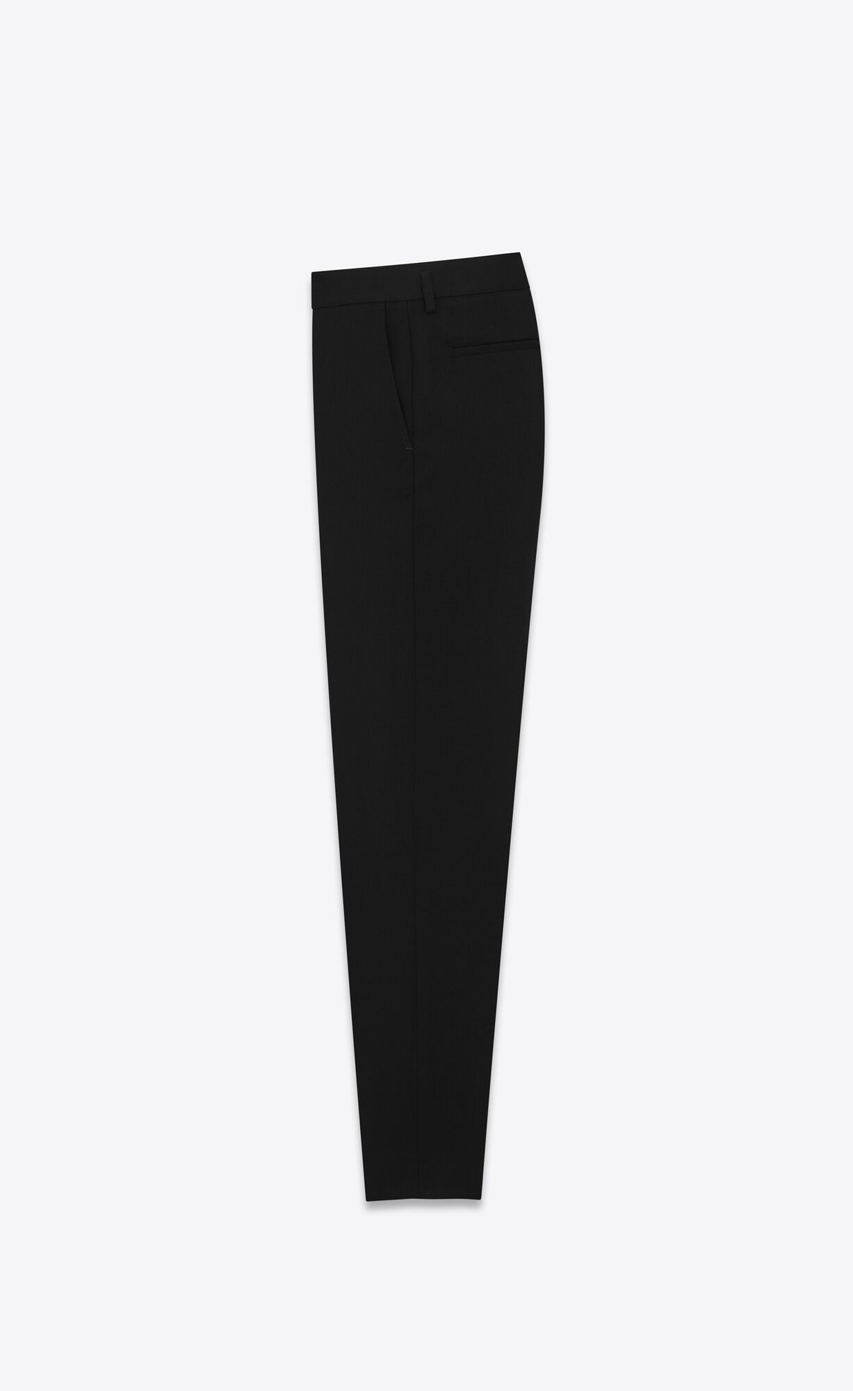 YSL Skinny Pants In Gabardine Black | GNADT5967