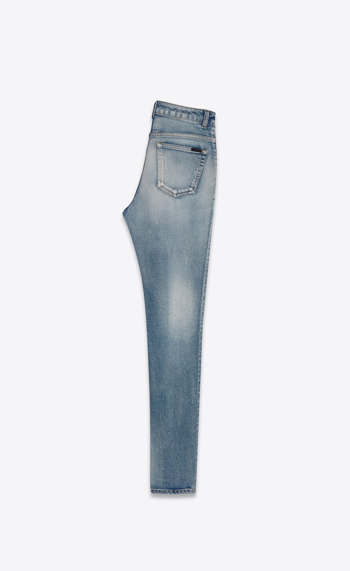 YSL Skinny-fit Jeans In Bright Blue Denim Bright Blue | JYVRT6310