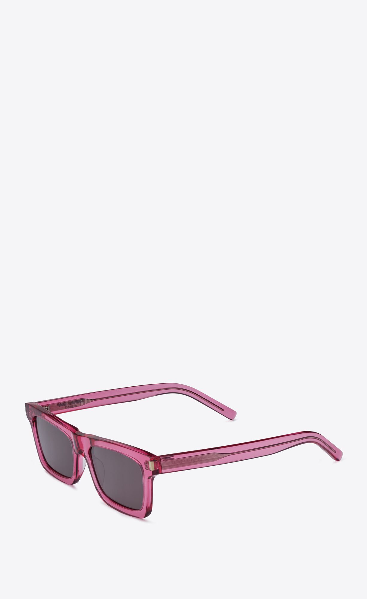 YSL Sl 461 Betty Transparent Cyclamen Pink And Black | EOHYS4652