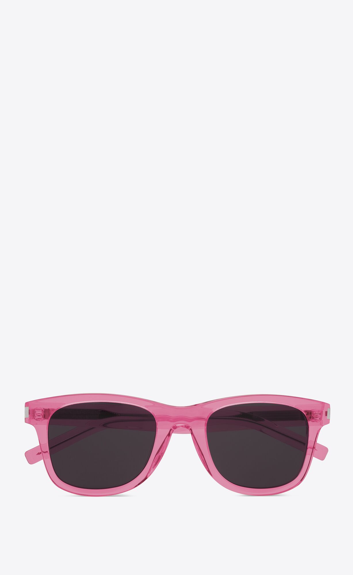 YSL Sl 51 Transparent Cyclamen Pink And Black | KQSIX5421