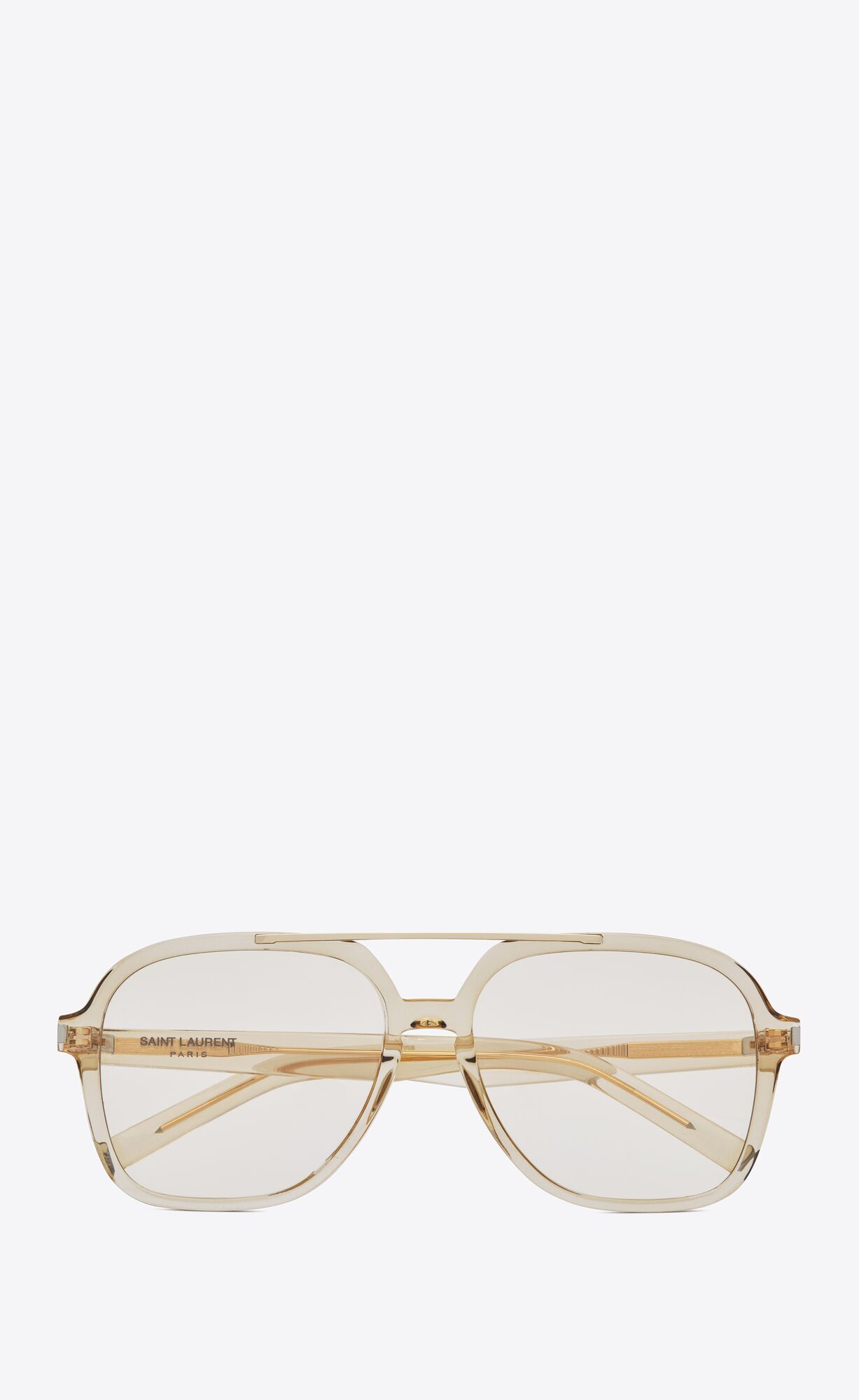 YSL Sl 545 Transparent Cream And Light Gold | ZJRBW9435