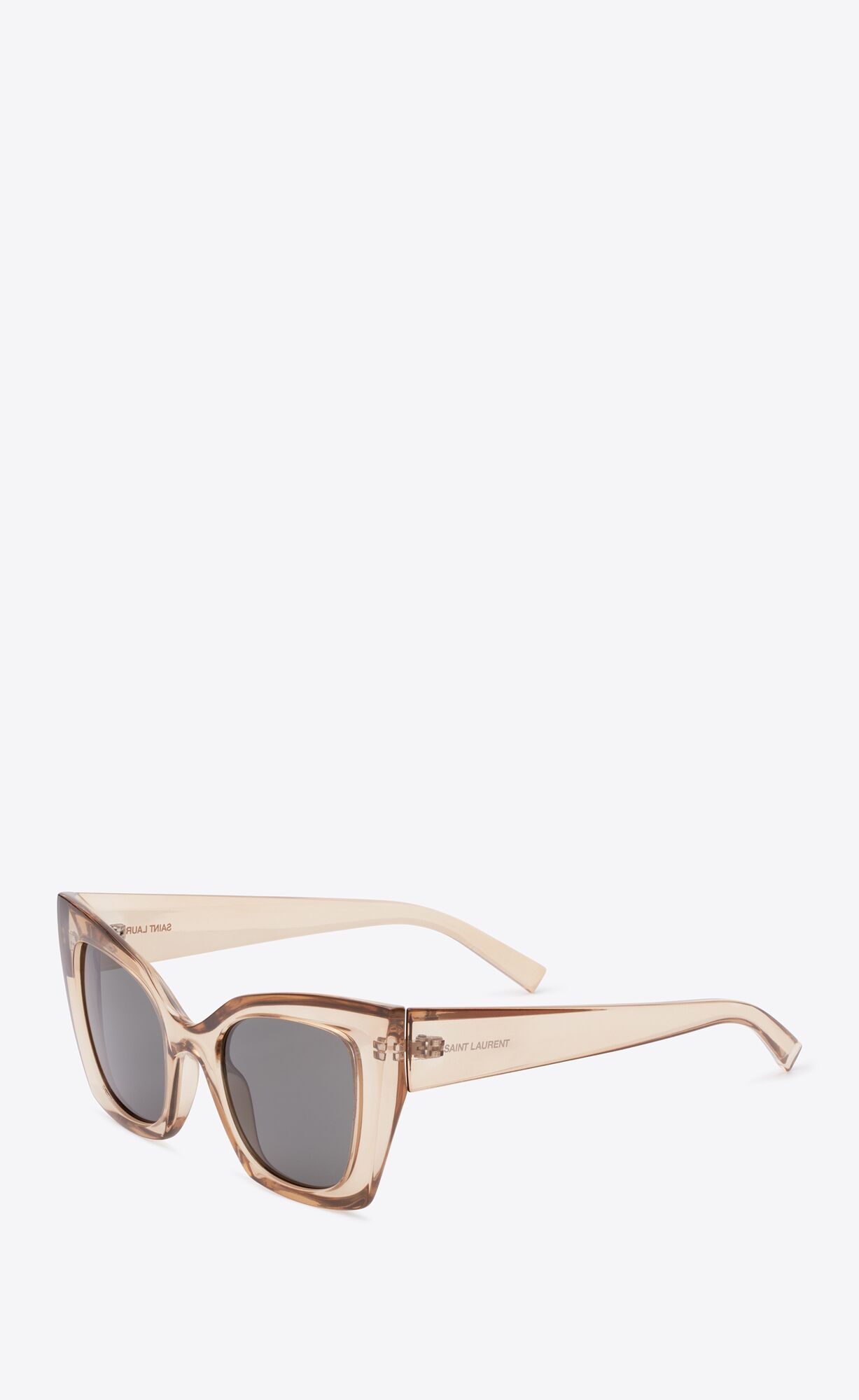 YSL Sl 552 Transparent Nude And Grey | AIVKW4726