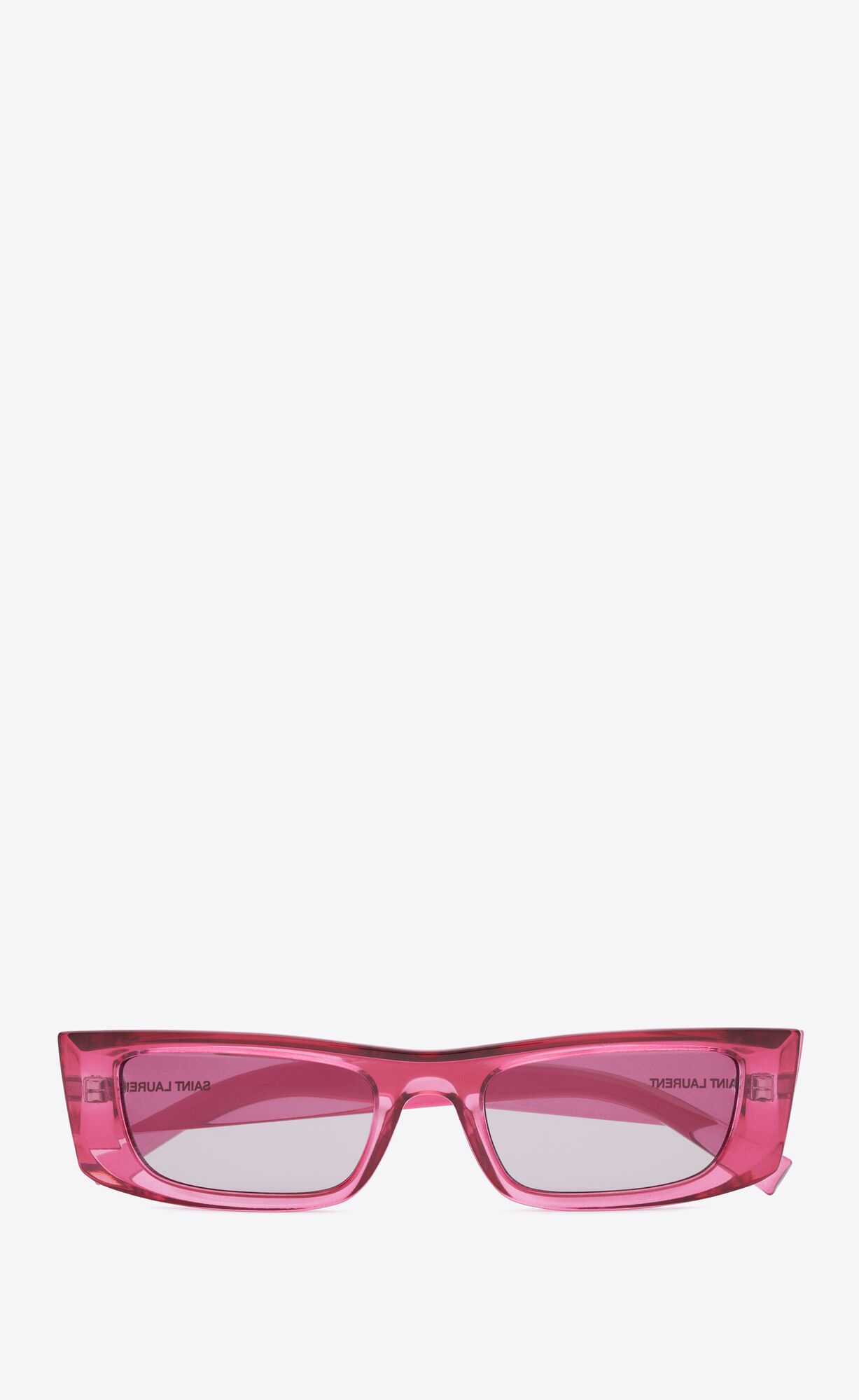 YSL Sl 553 Transparent Cyclamen Pink And Purple | ZMVXK6482