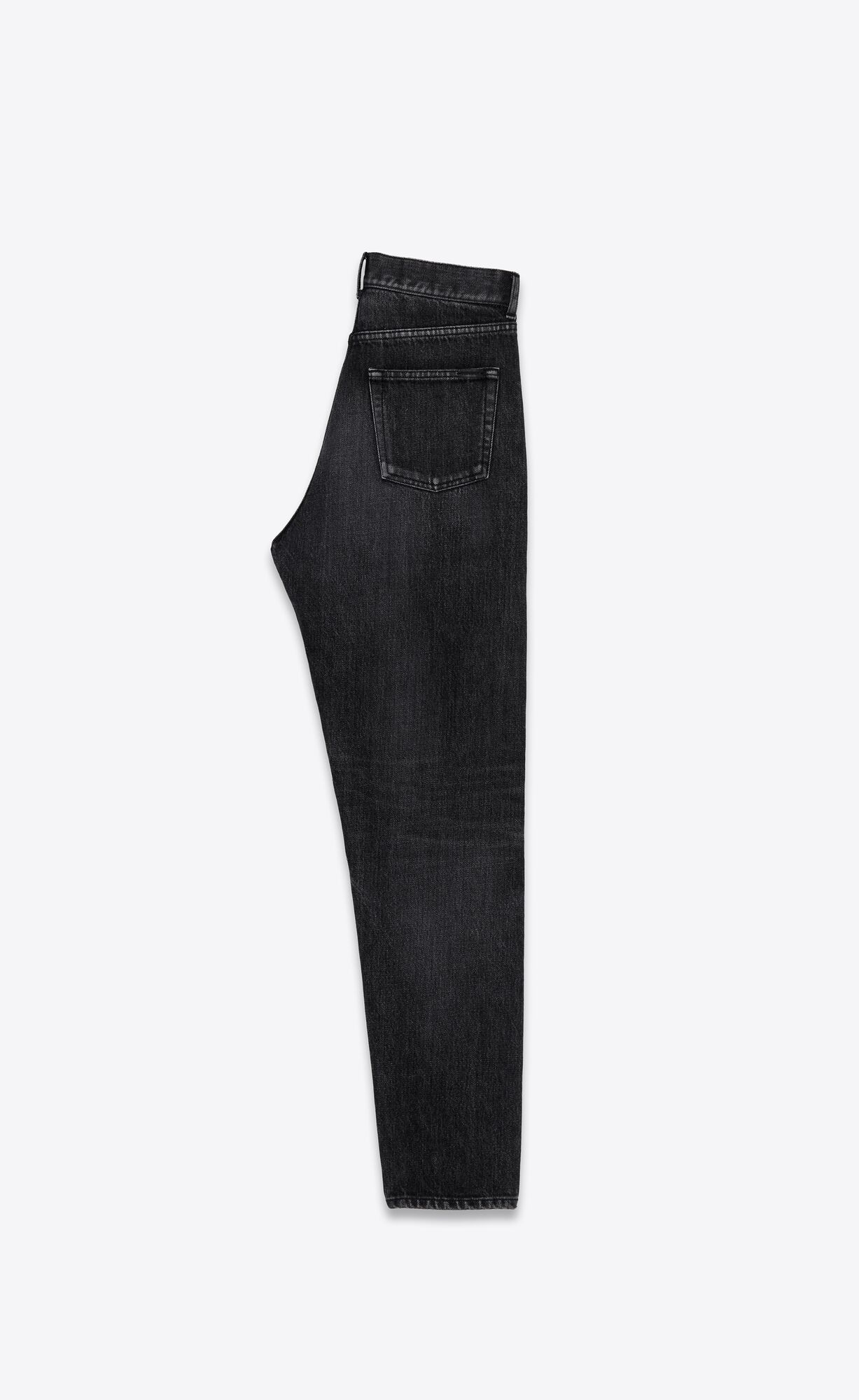 YSL Slim-fit Jeans In Dirty Medium Black Denim Dirty Medium Black | LJDMA0437