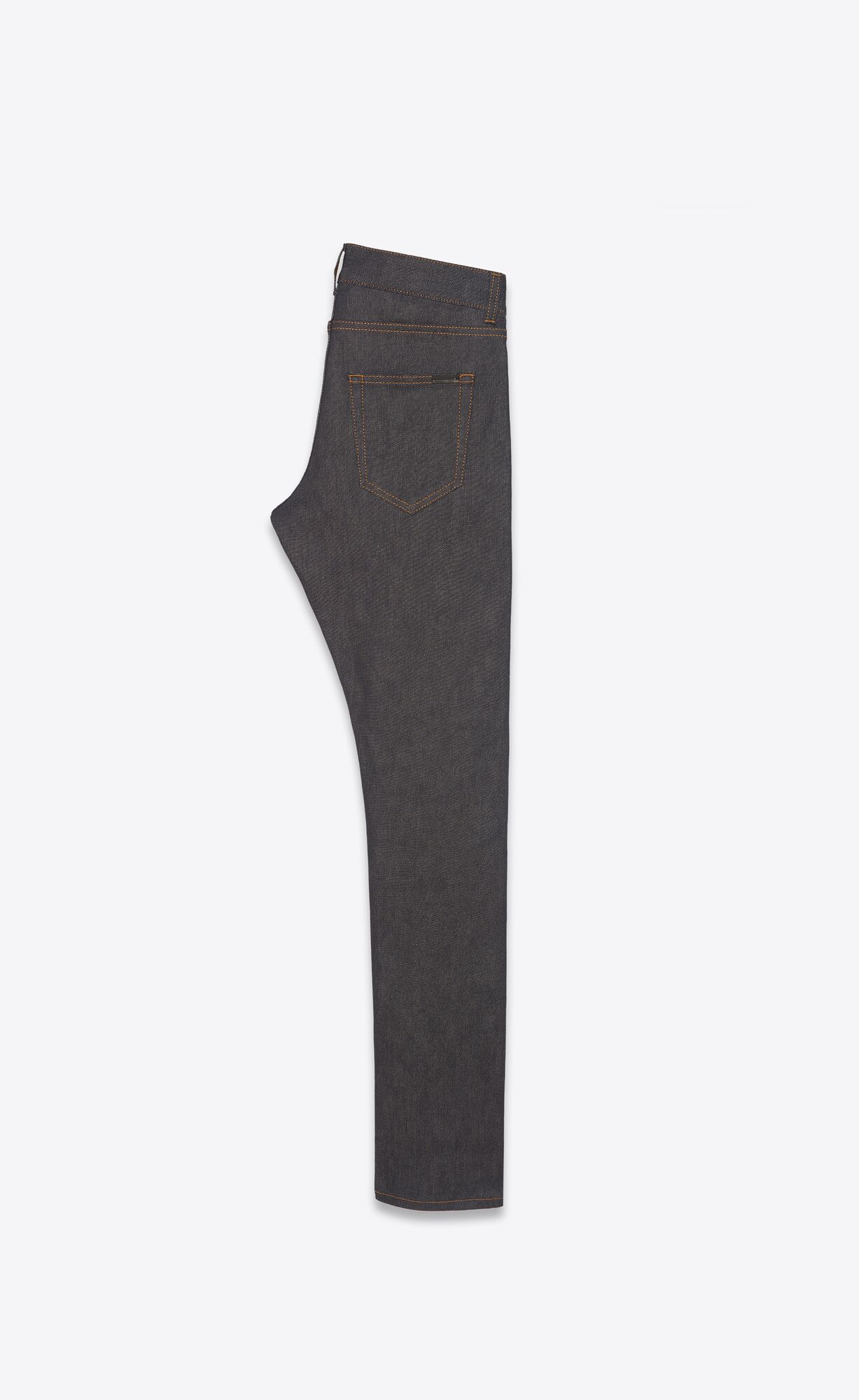 YSL Slim-fit Jeans In Indigo Raw Denim Indigo Raw | YWHVG3120