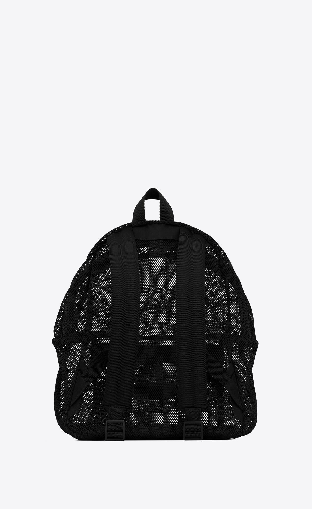 YSL Slp Backpack In Mesh And Nylon Black | EDKGP7016