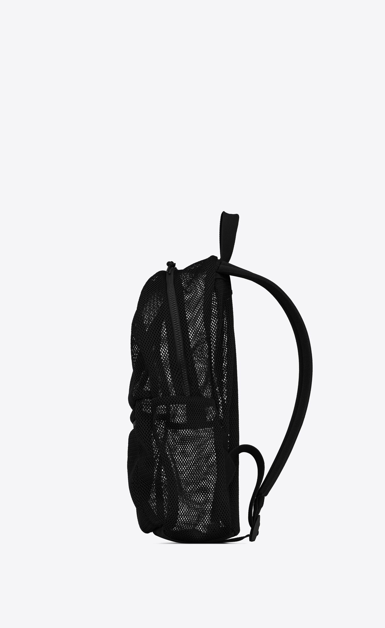 YSL Slp Backpack In Mesh And Nylon Black | EDKGP7016