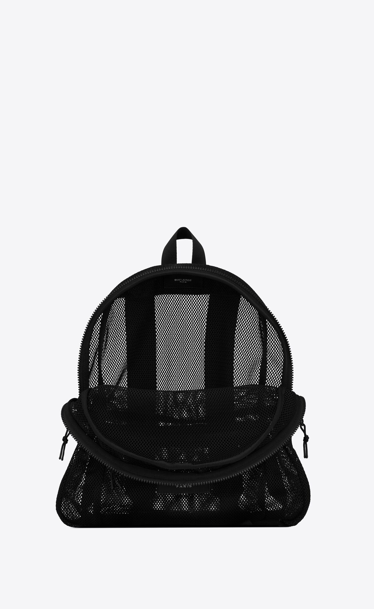 YSL Slp Backpack In Mesh And Nylon Black | EDKGP7016