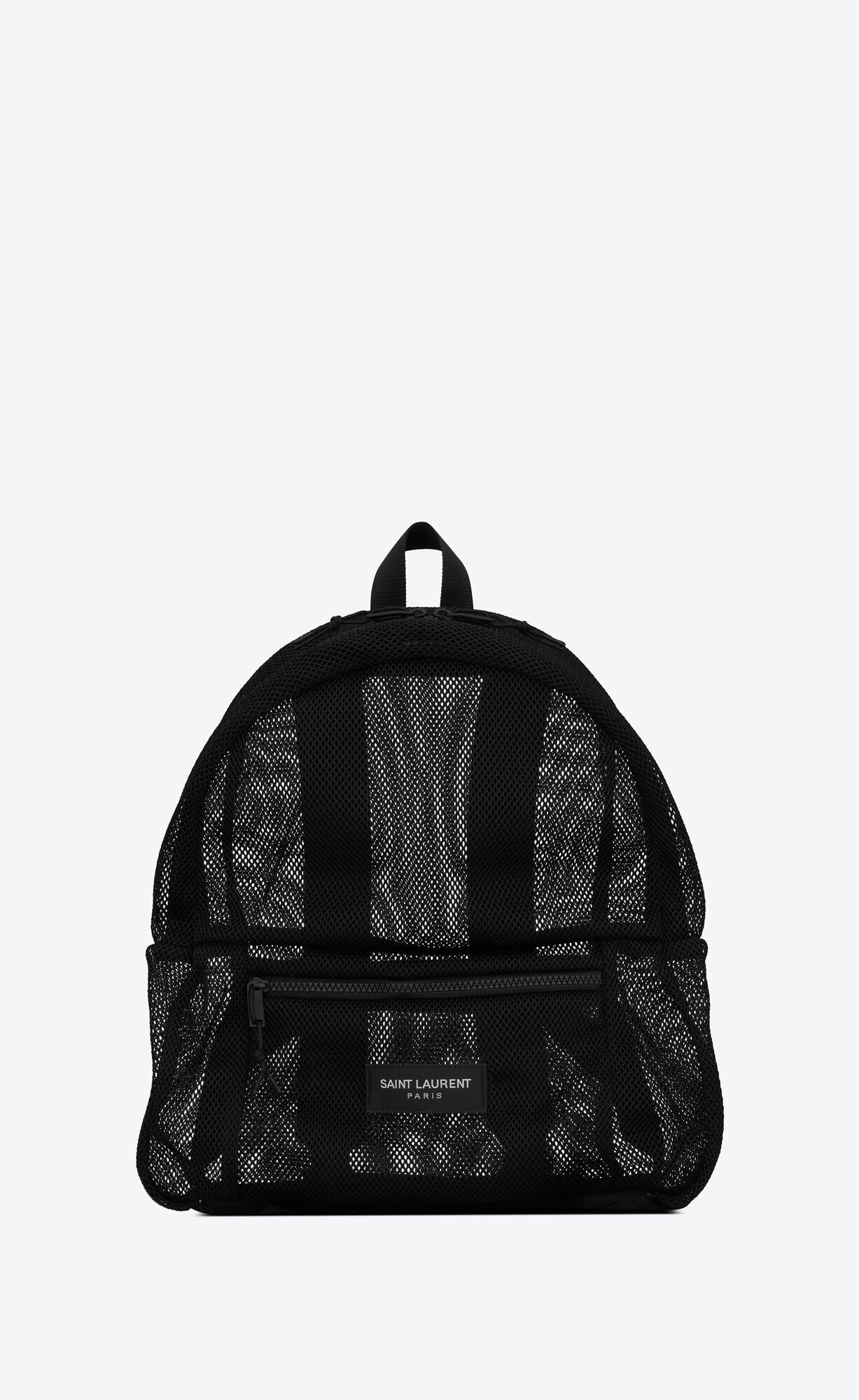 YSL Slp Backpack In Mesh And Nylon Black | EDKGP7016