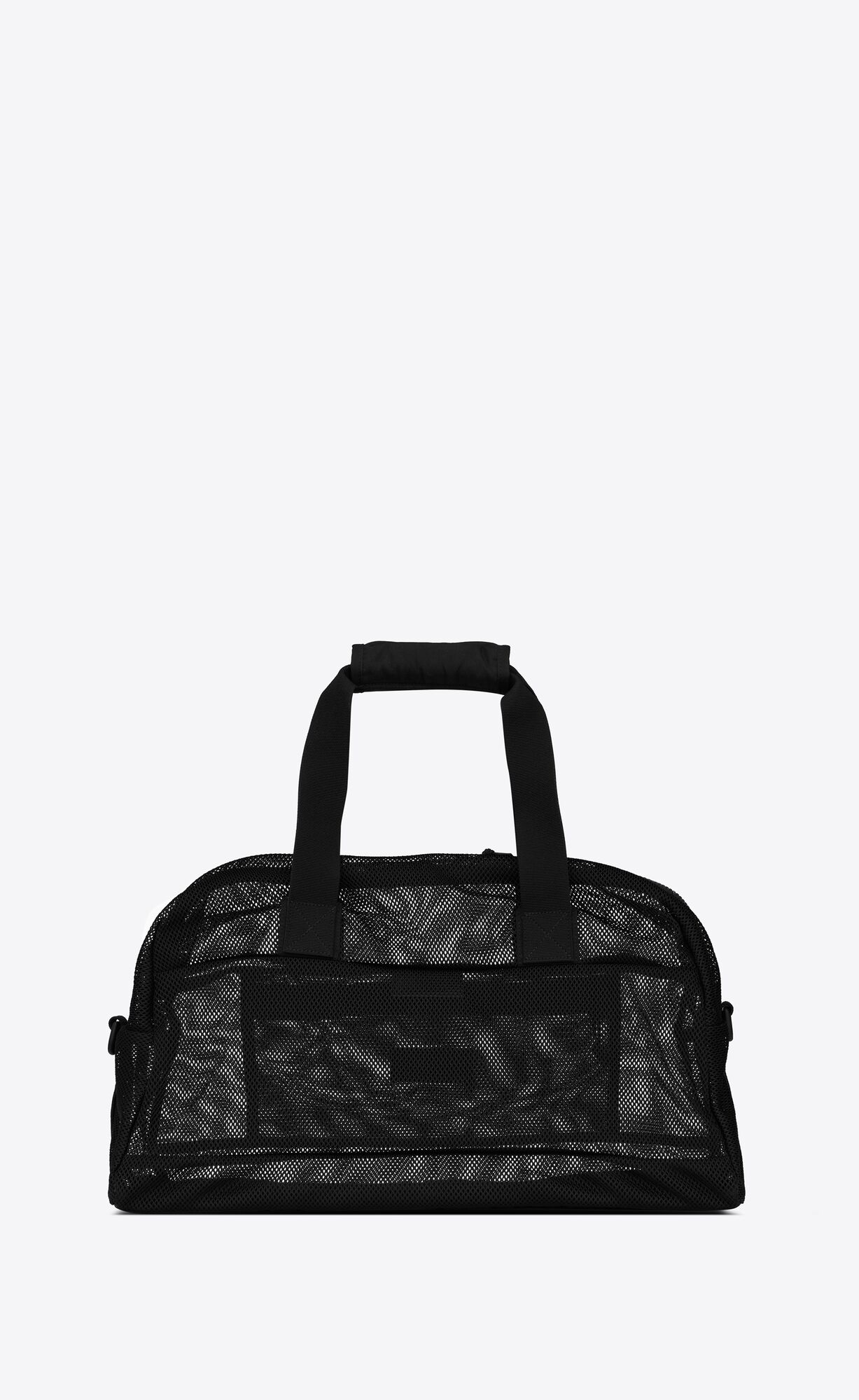 YSL Slp Duffle In Mesh And Nylon Black | ZUPNG4659