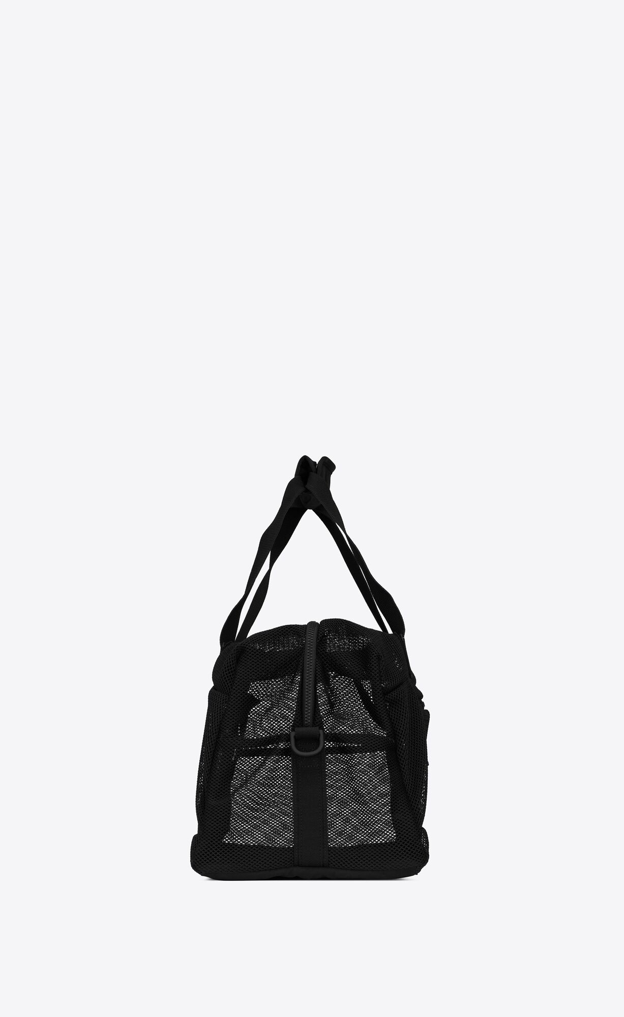 YSL Slp Duffle In Mesh And Nylon Black | ZUPNG4659