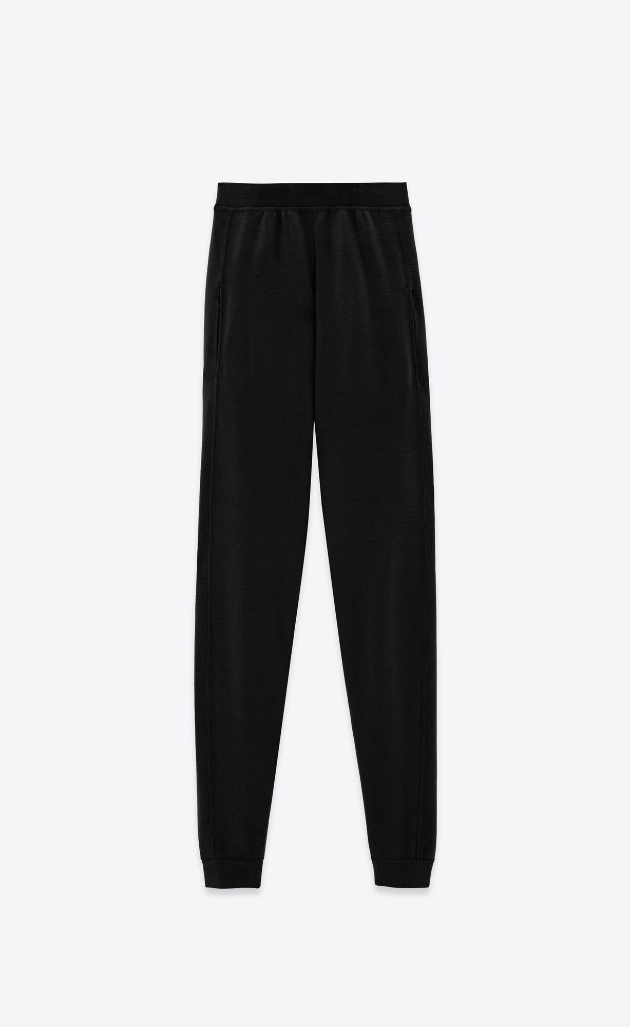 YSL Sweatpants In Wool Black | KOEBV5386