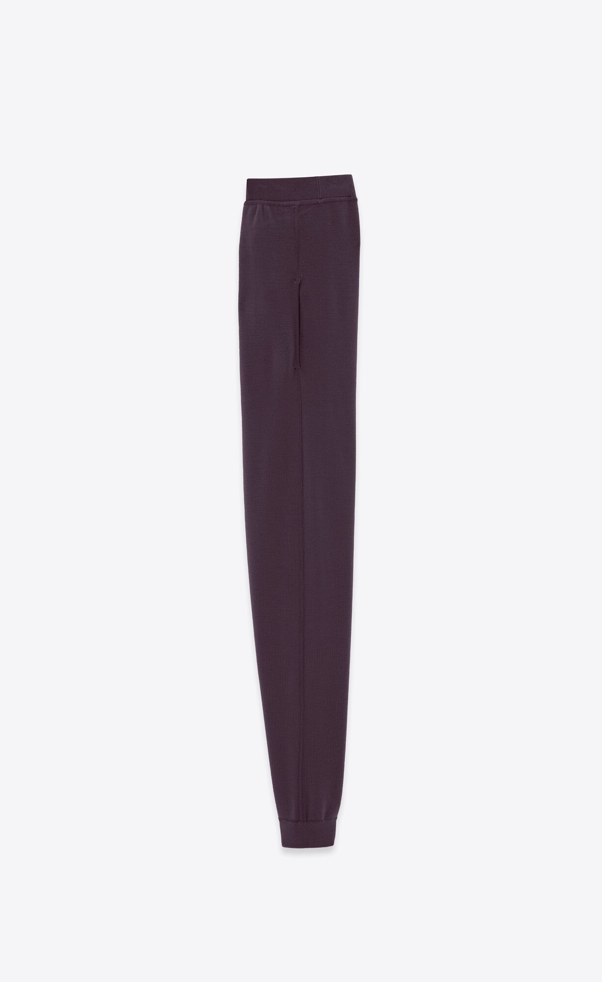 YSL Sweatpants In Wool Prune | FMCIK0514