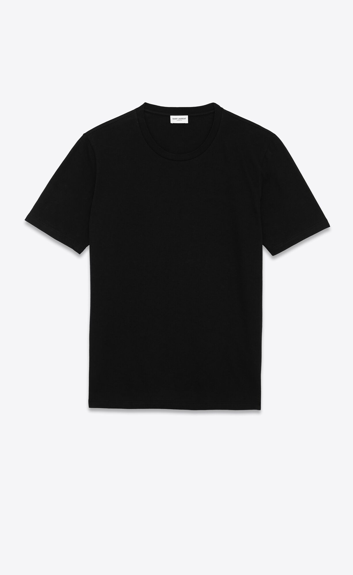 YSL T-shirt In Cotton Black | FKYBX7128