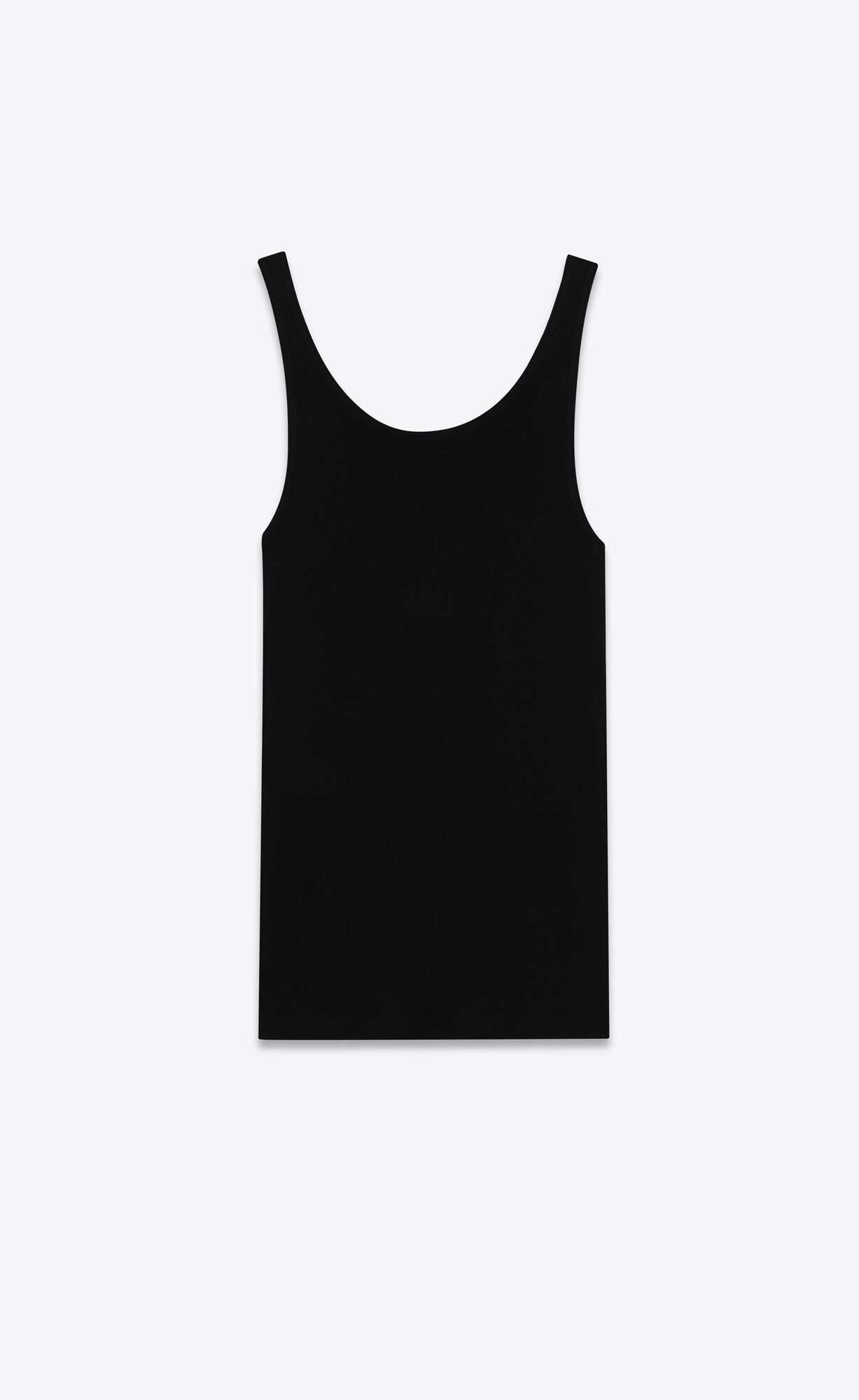 YSL Tank Top In Jersey Black | INUGX3062