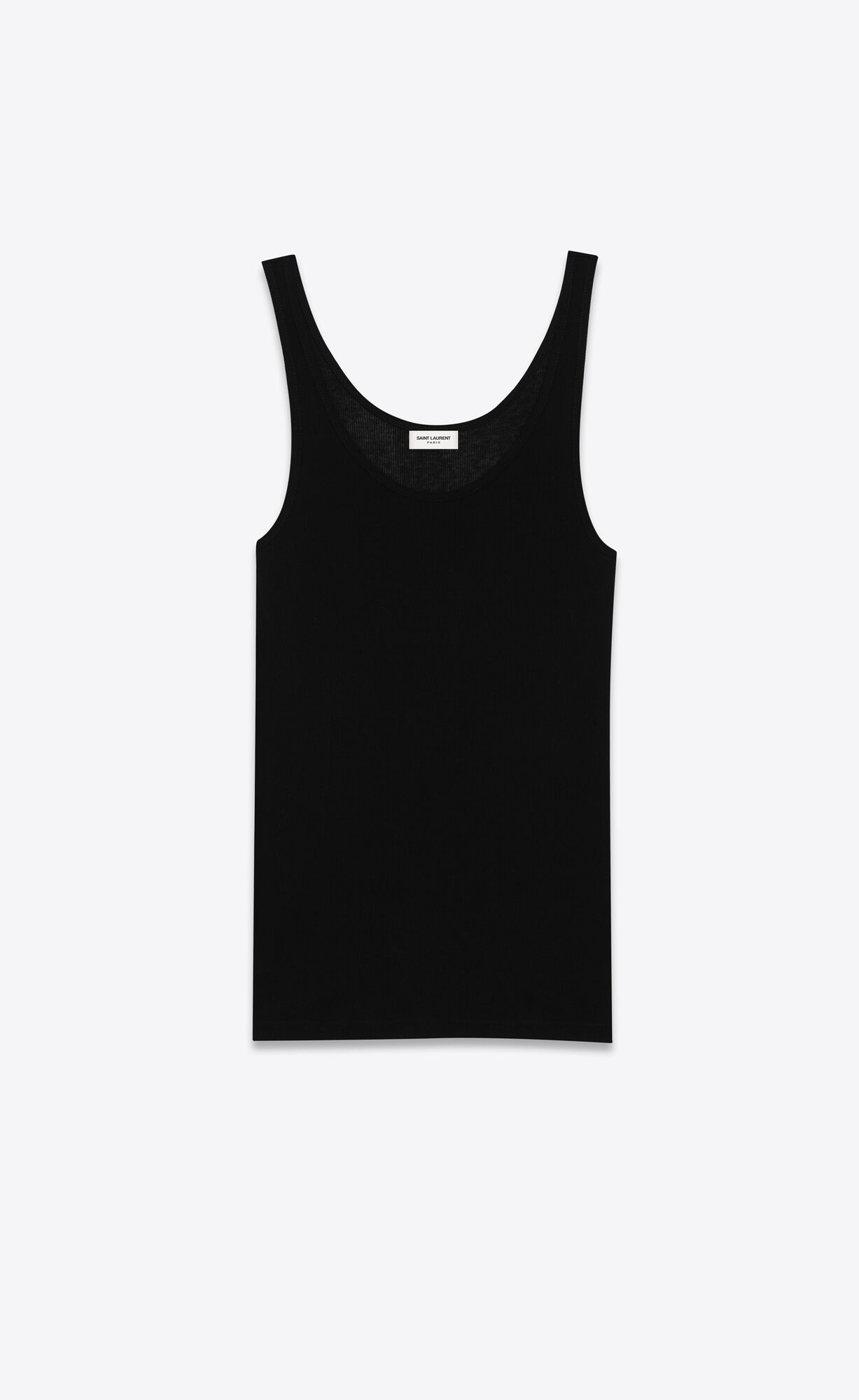 YSL Tank Top In Jersey Black | INUGX3062