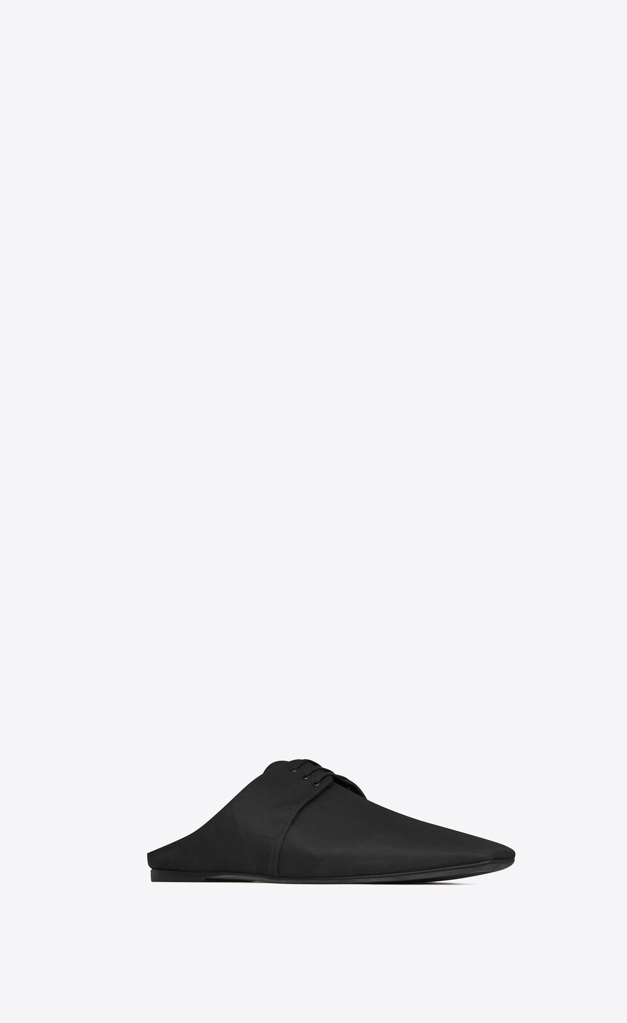 YSL Terence Mules In Shantung Black | PCIWY4396