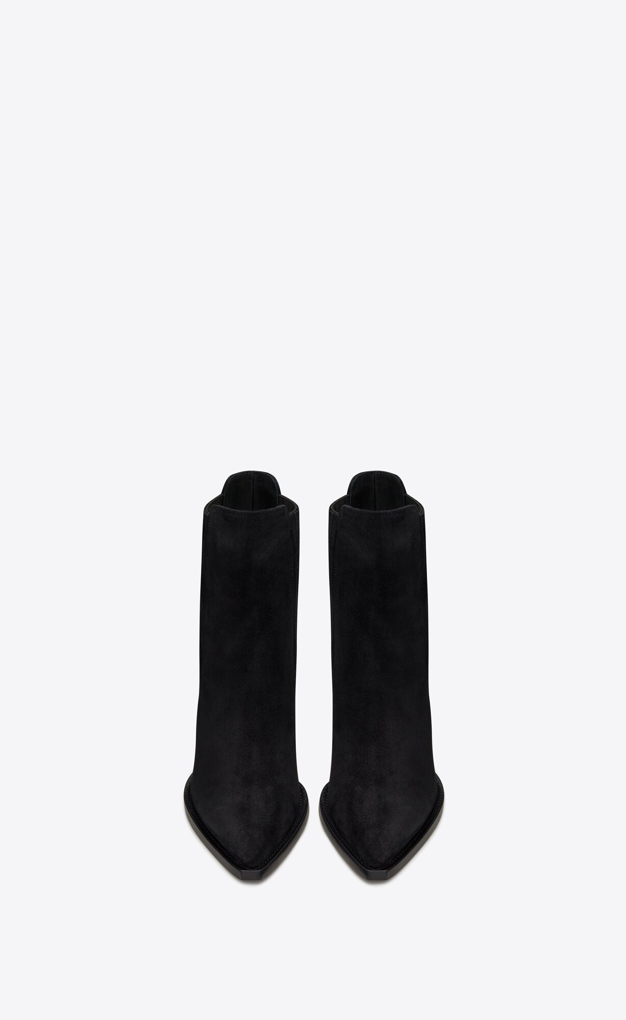 YSL Theo Chelsea Boots In Suede Black | NZWAT6312