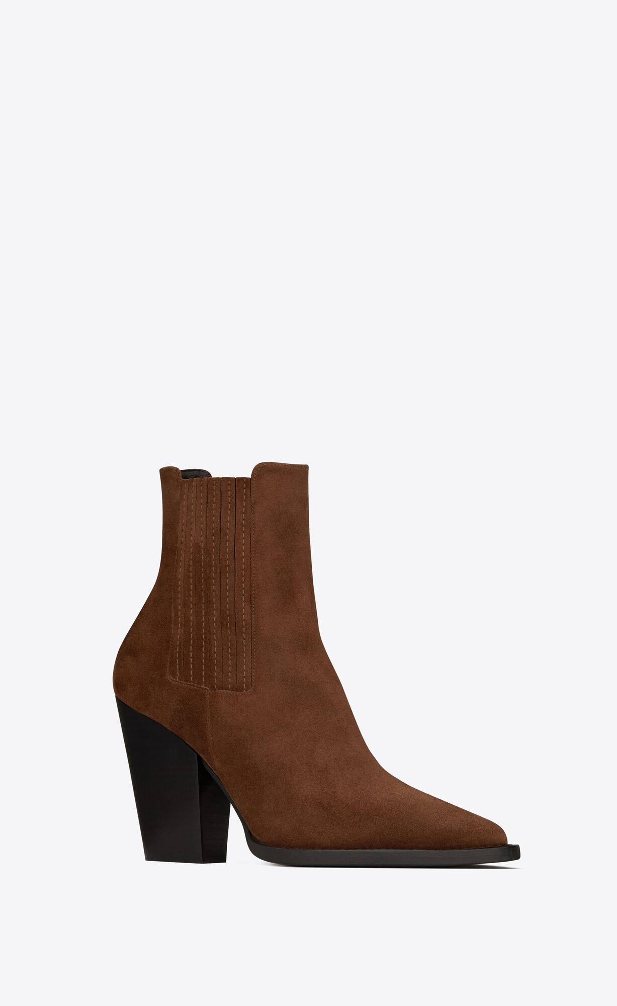 YSL Theo Chelsea Boots In Suede Land | VXWGJ1638