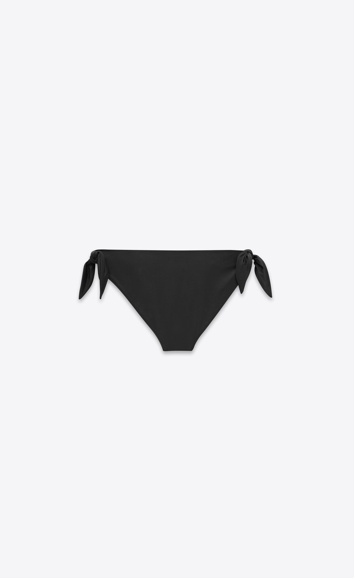 YSL Tie Bikini Bottoms Black | TCDOW1523